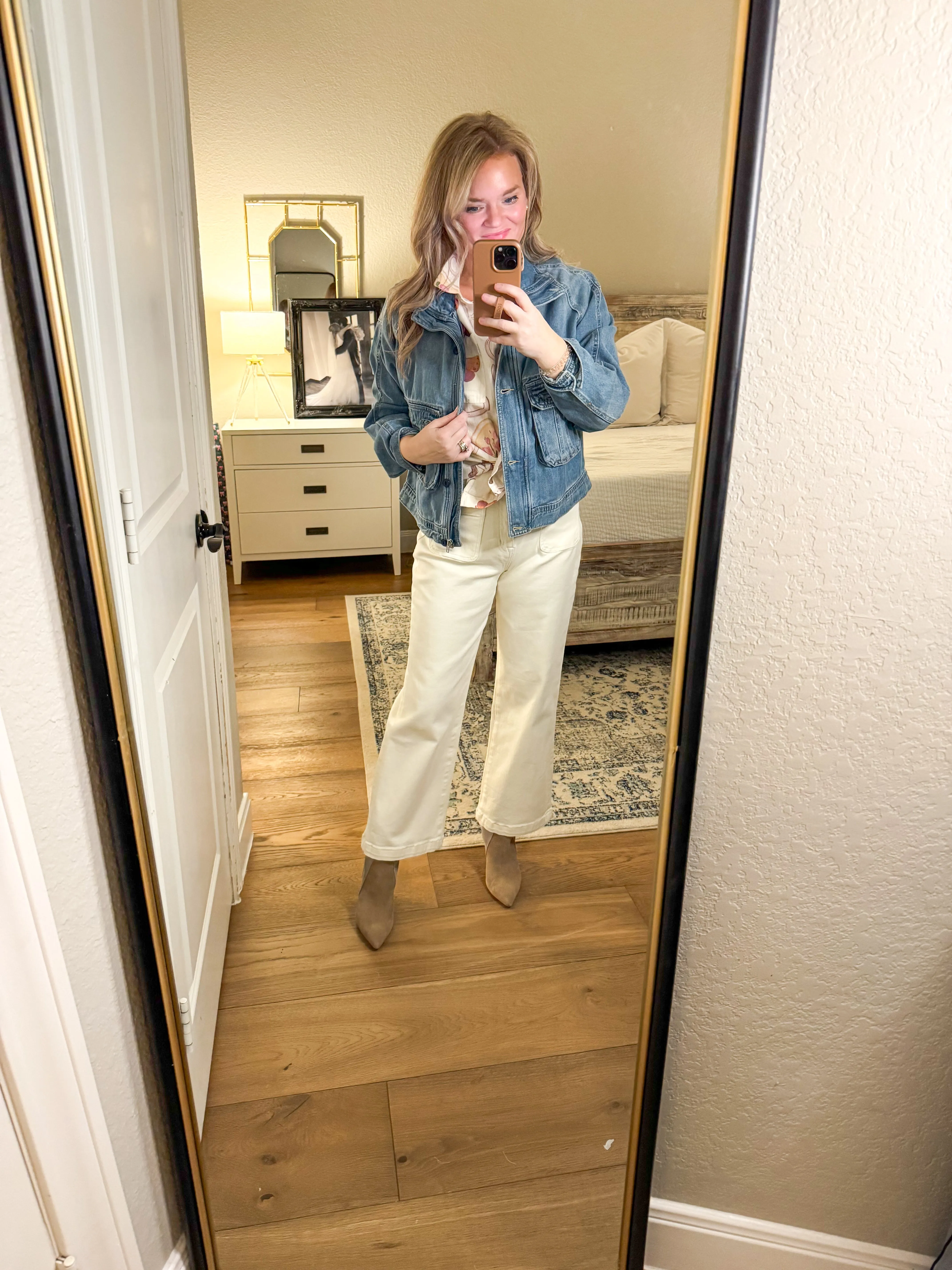 Ivory Pocket Jeans