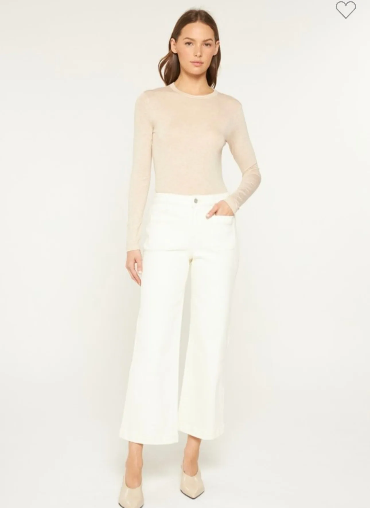 Ivory Pocket Jeans