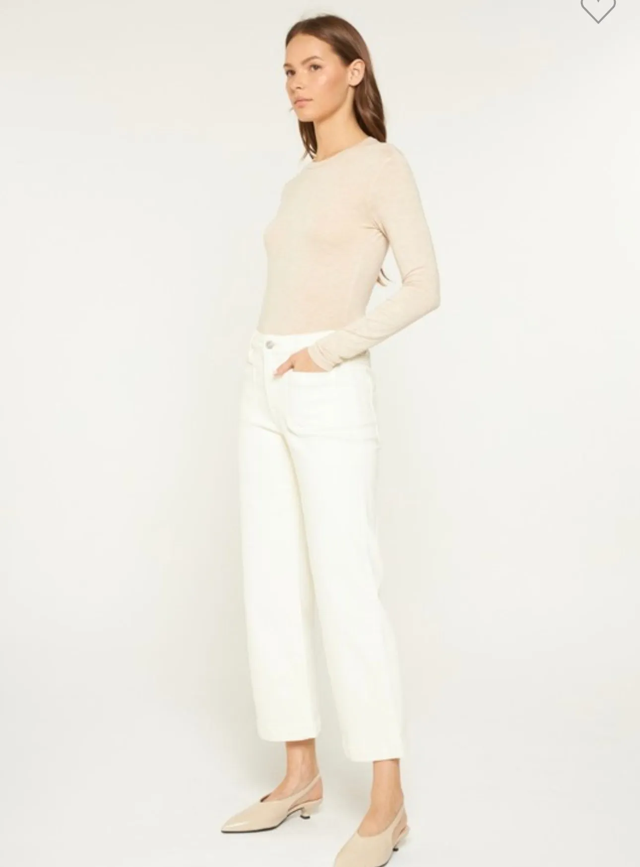 Ivory Pocket Jeans