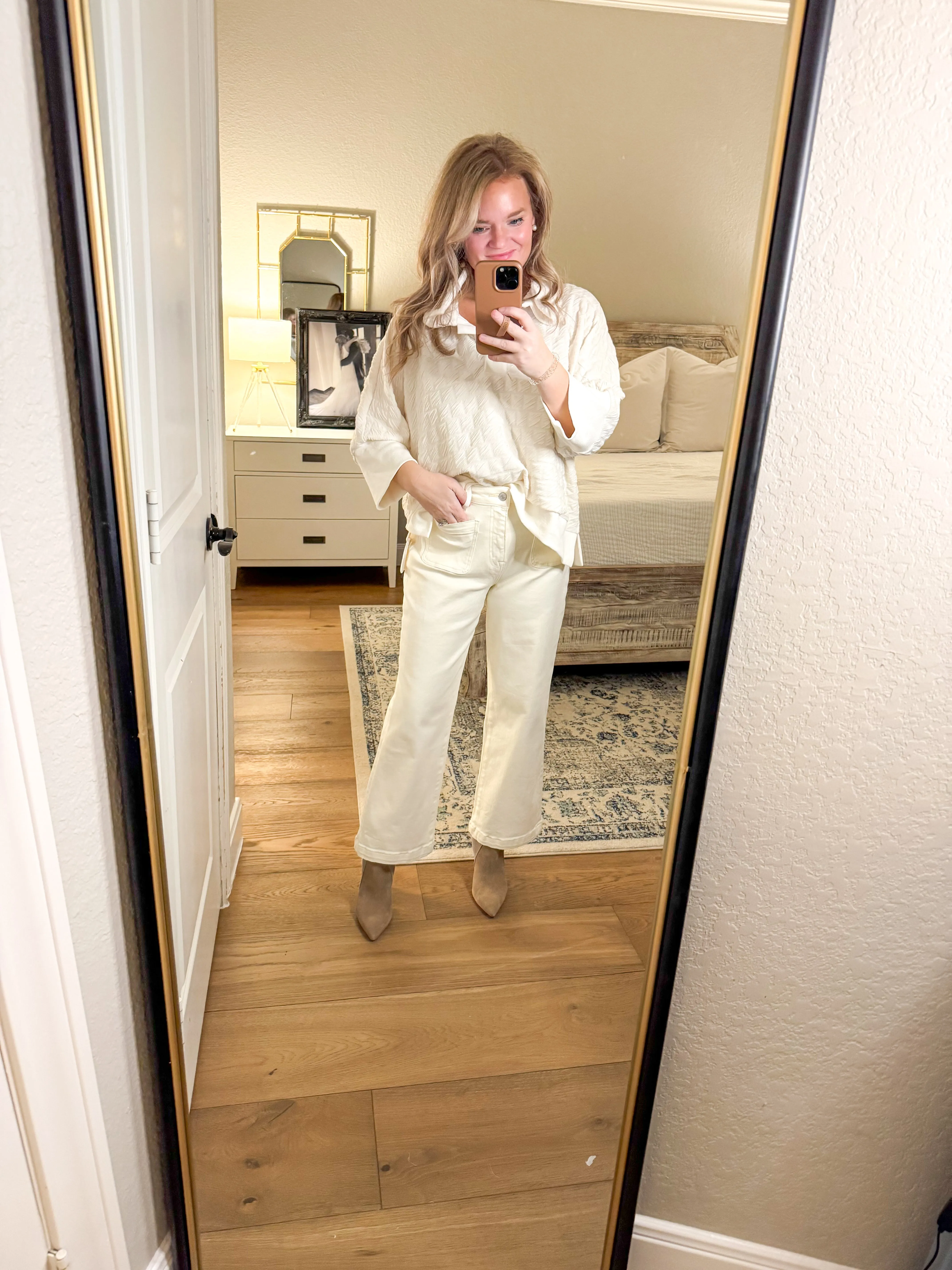 Ivory Pocket Jeans