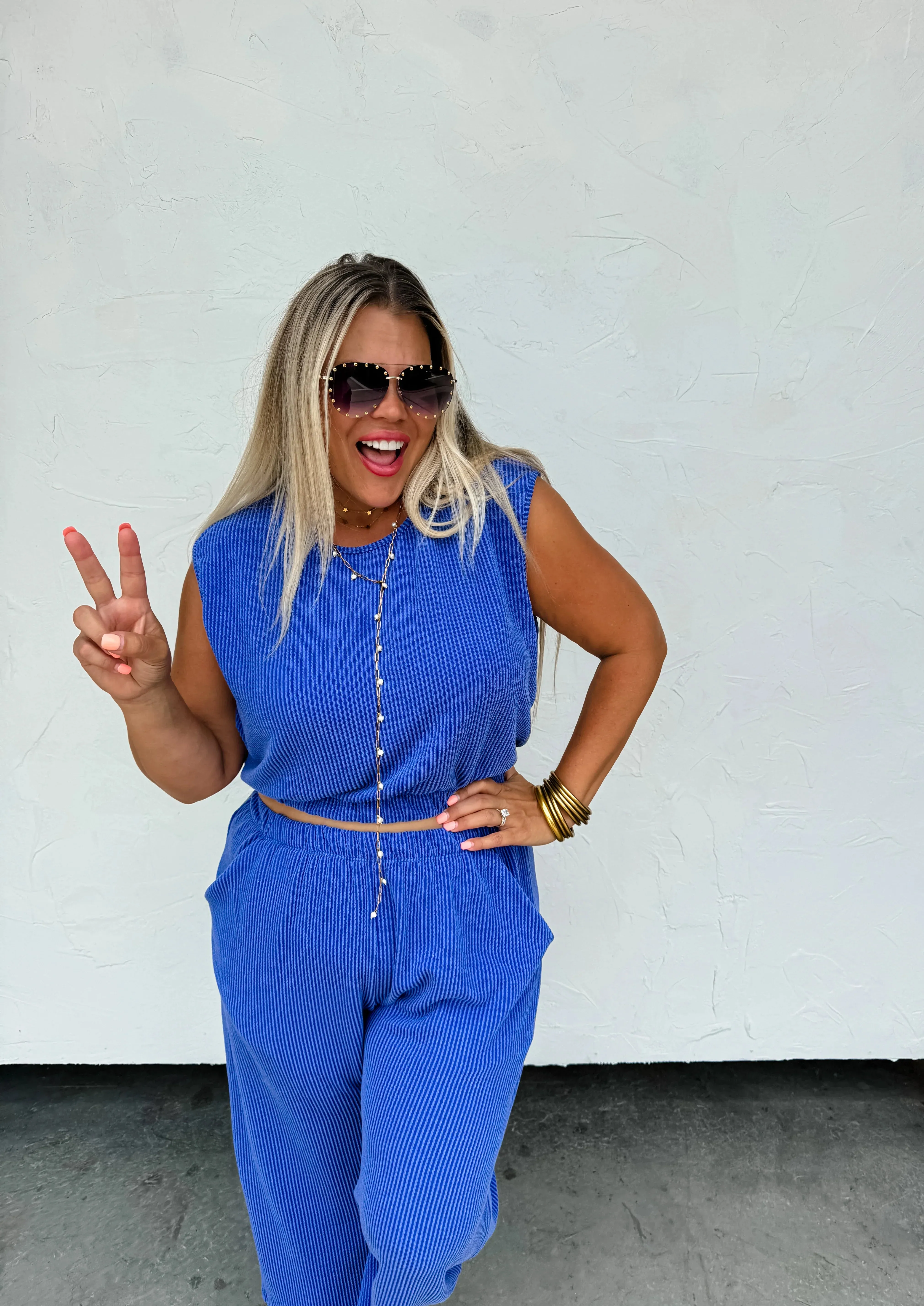 Jessica Cropped Pant Set