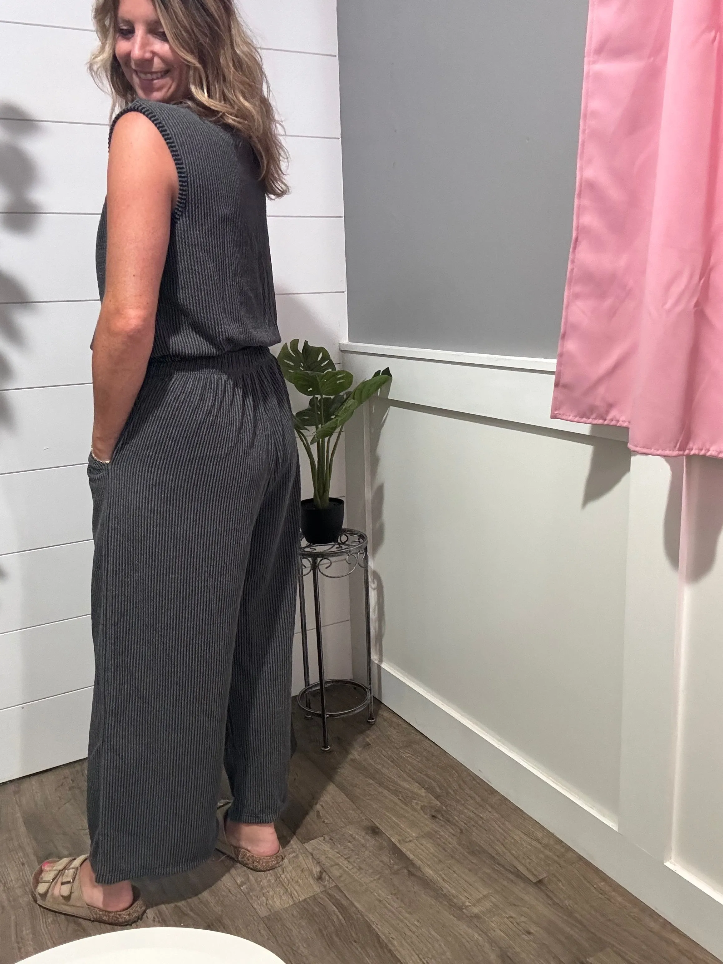 Jessica Cropped Pant Set