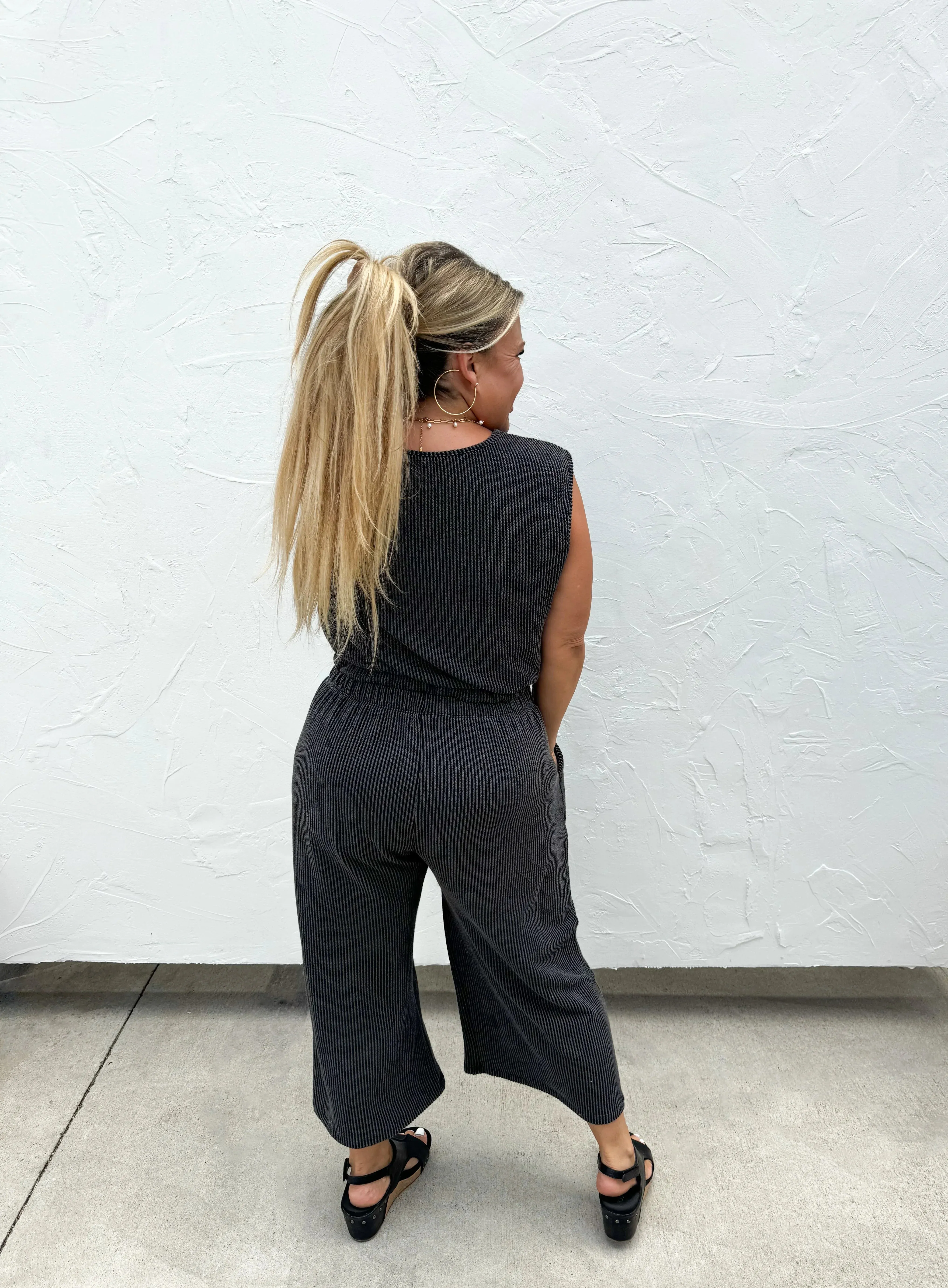 Jessica Cropped Pant Set