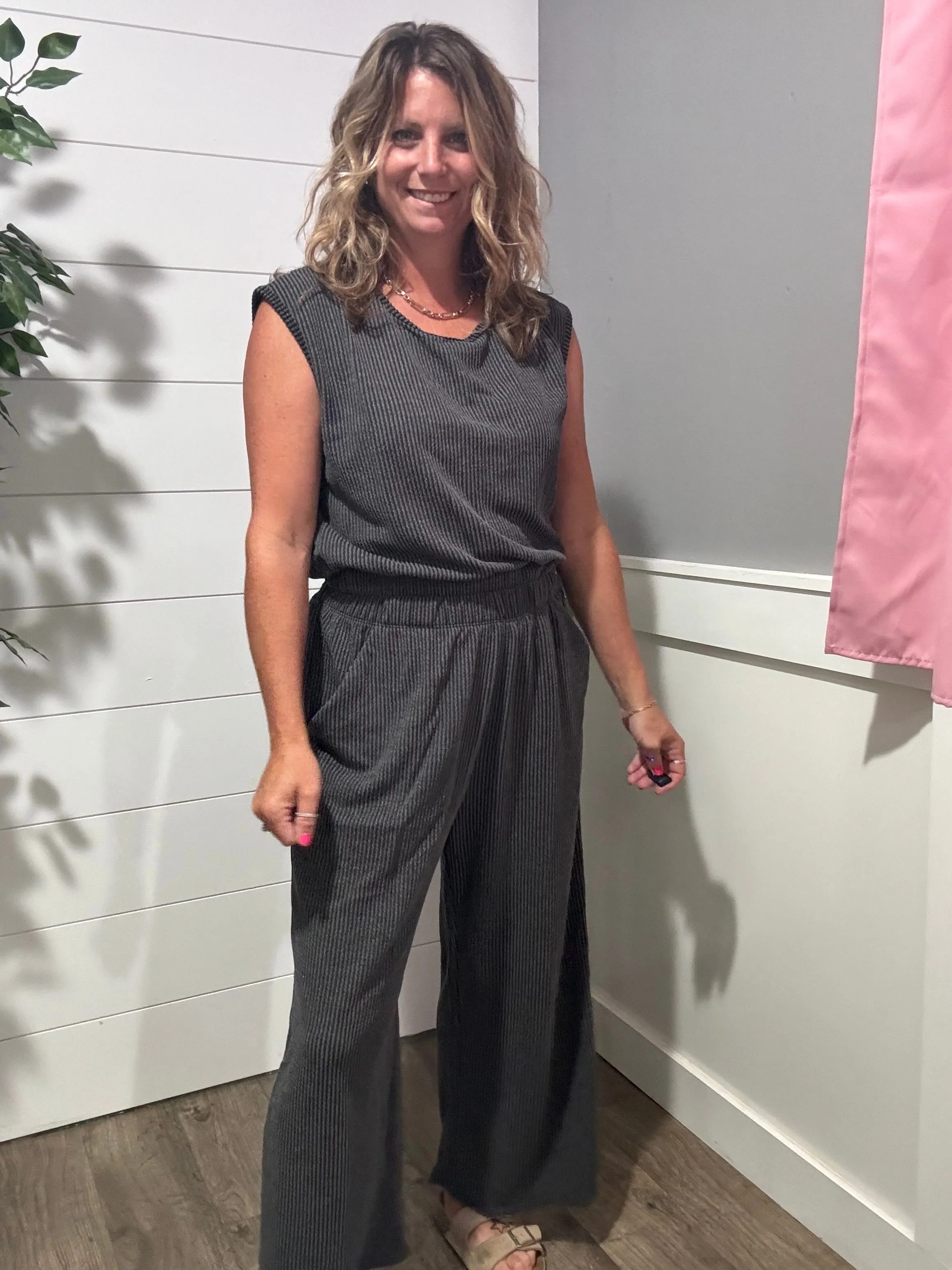 Jessica Cropped Pant Set