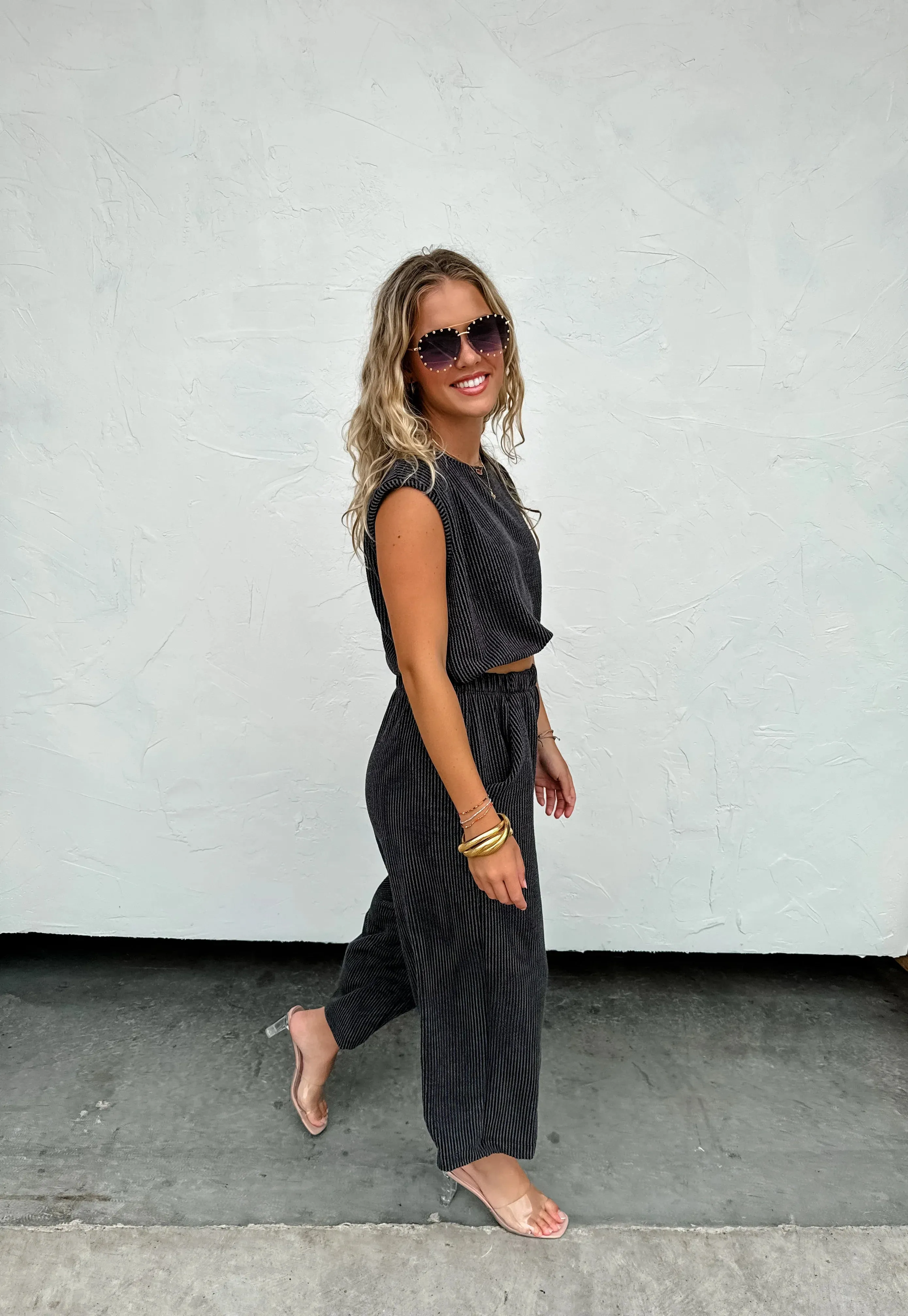 Jessica Cropped Pant Set