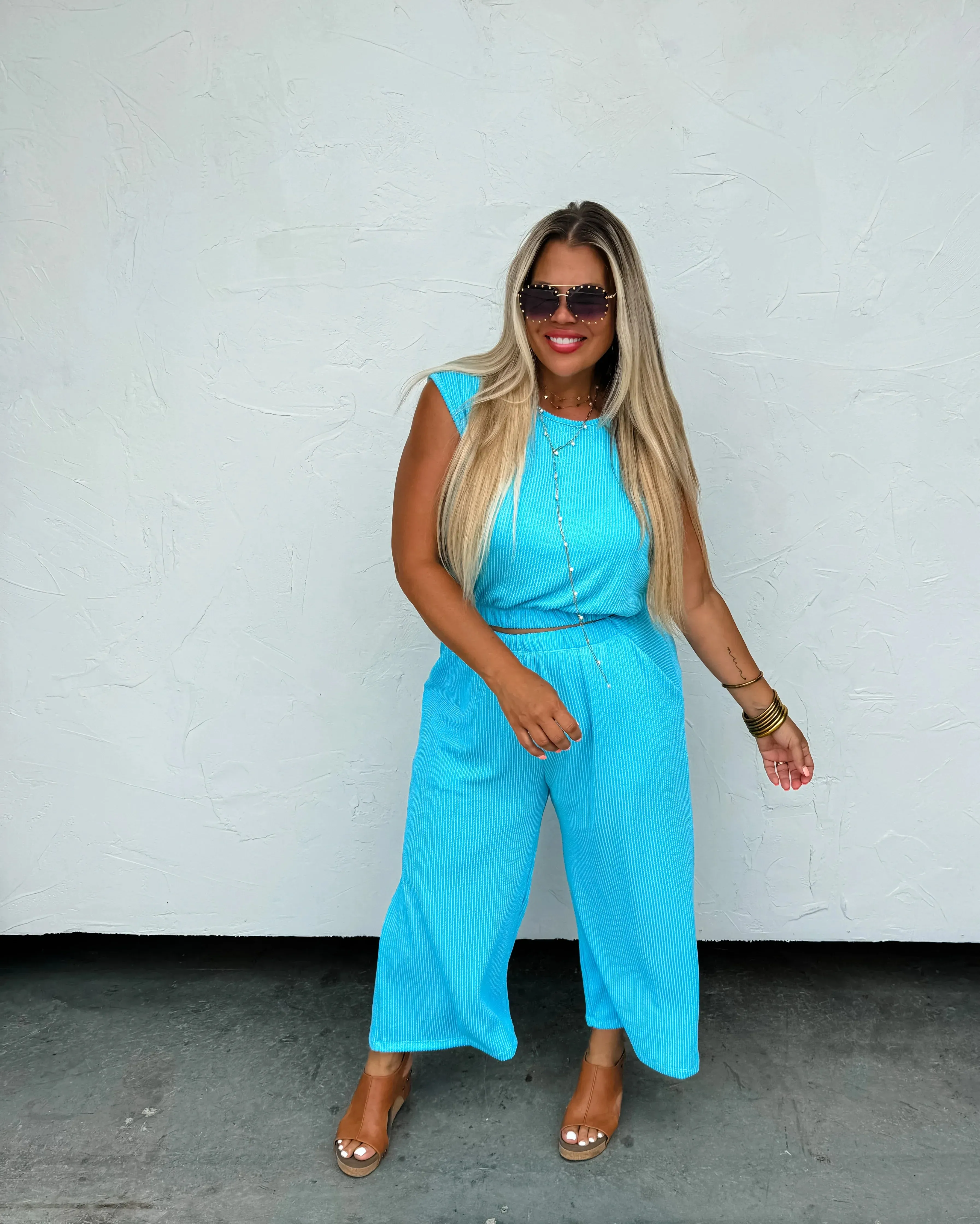 Jessica Cropped Pant Set