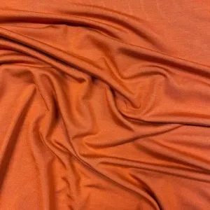 Jessica Viscose Jersey - Burnt Orange