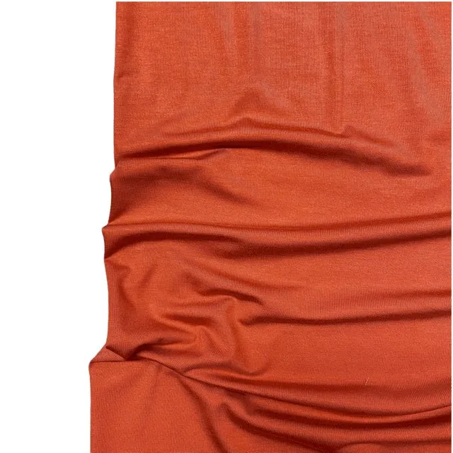 Jessica Viscose Jersey - Burnt Orange