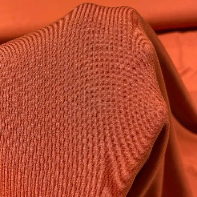 Jessica Viscose Jersey - Burnt Orange