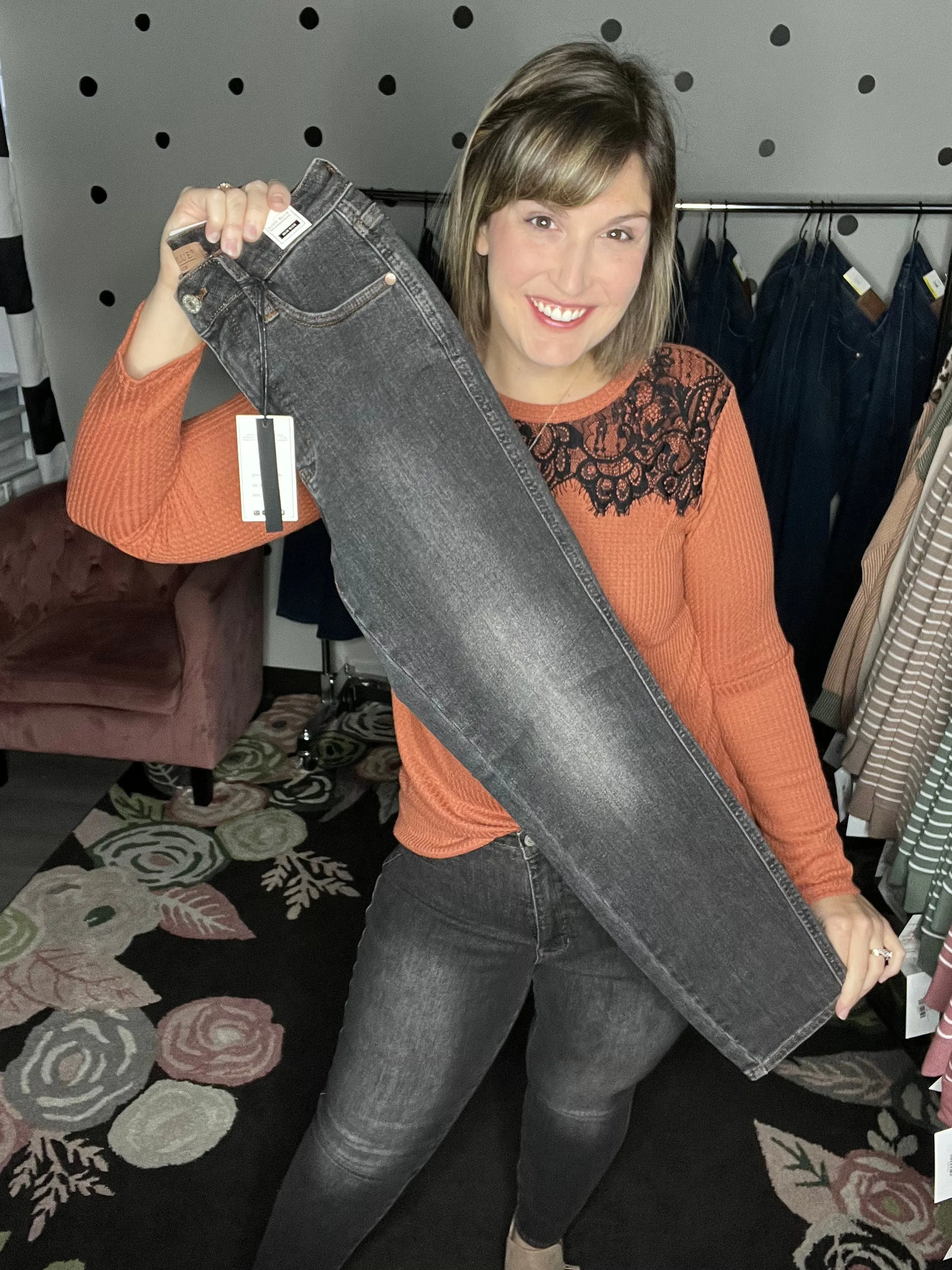 Judy Blue Black Wash Tummy Control