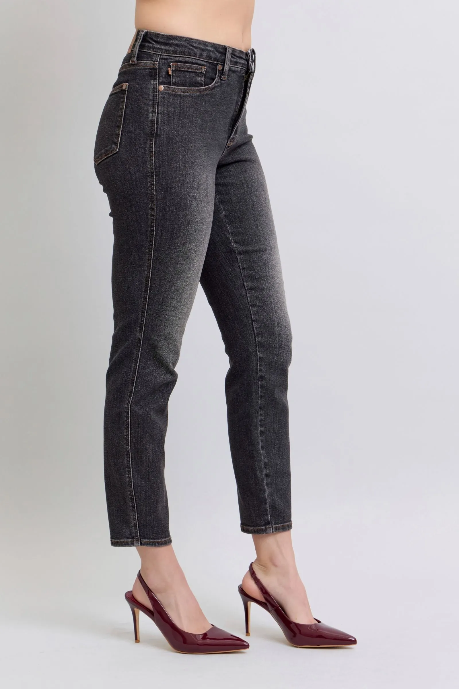 Judy Blue Black Wash Tummy Control