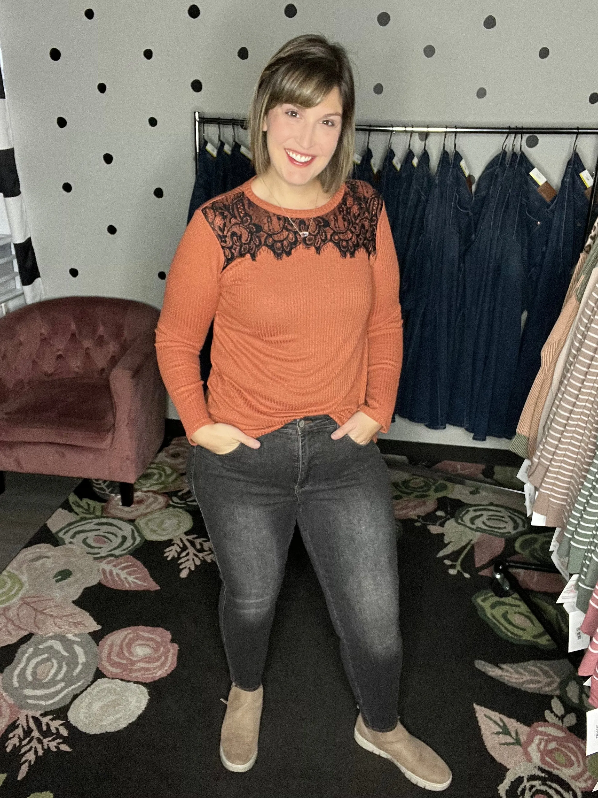 Judy Blue Black Wash Tummy Control