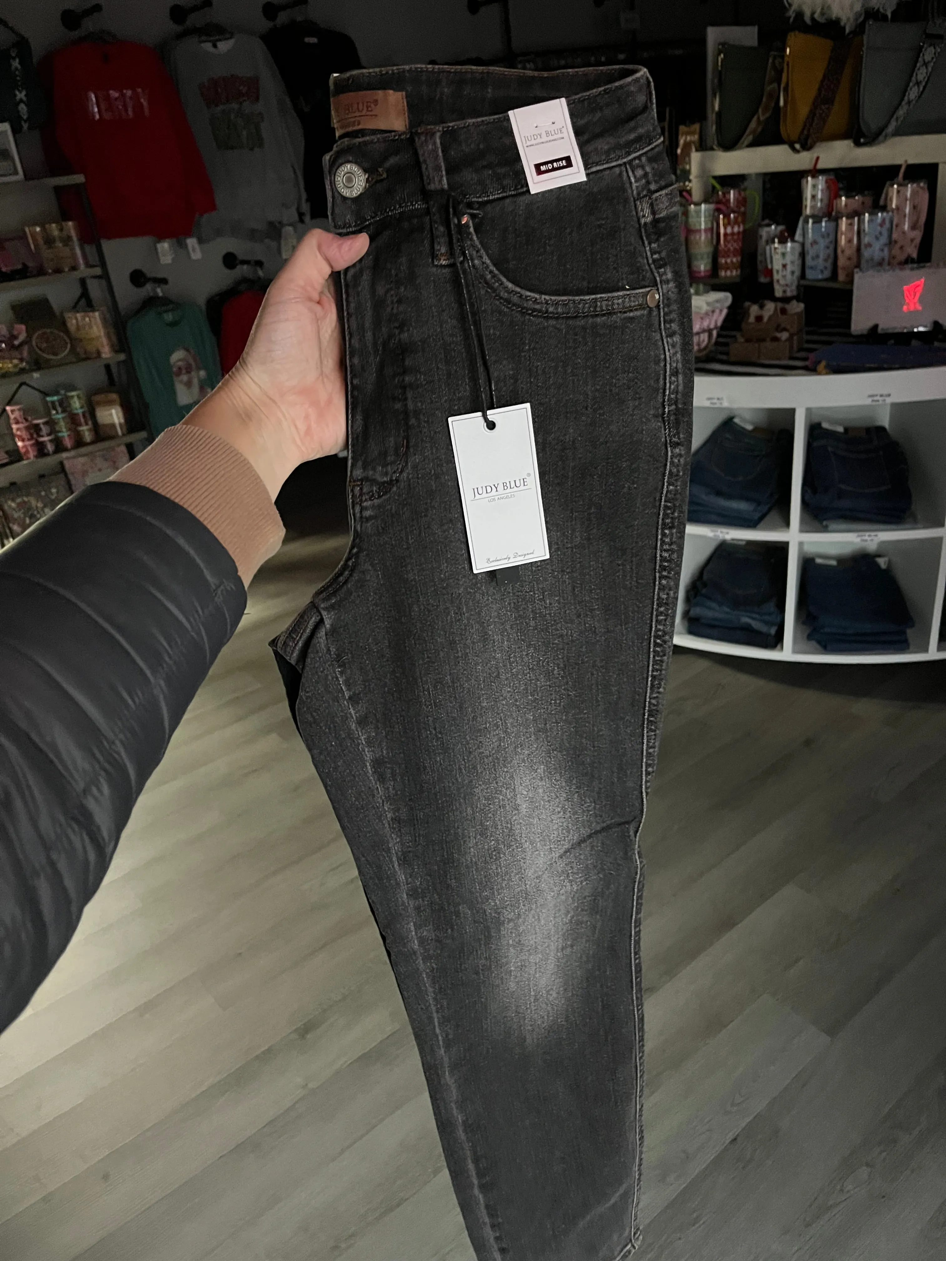Judy Blue Black Wash Tummy Control