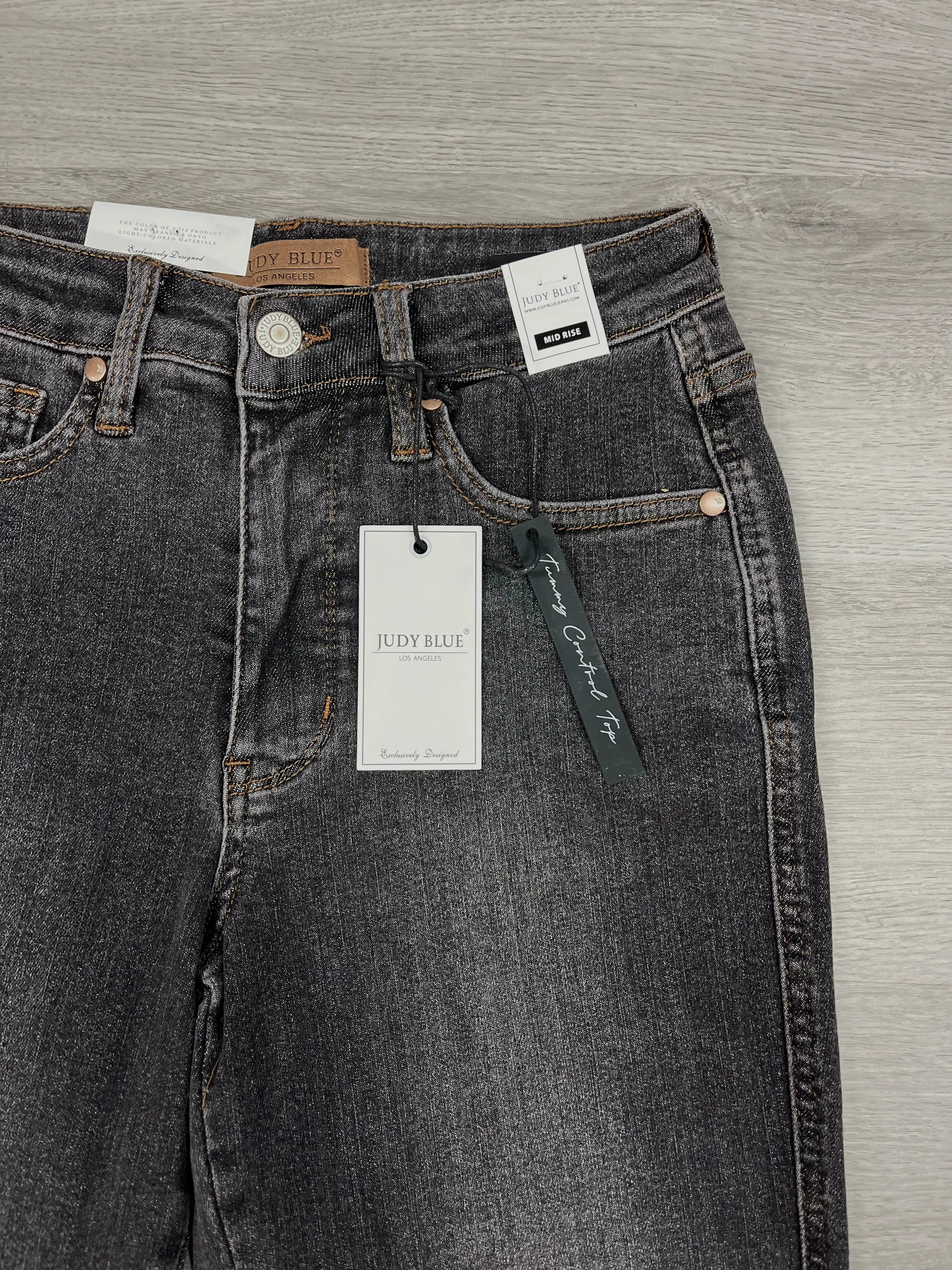 Judy Blue Black Wash Tummy Control