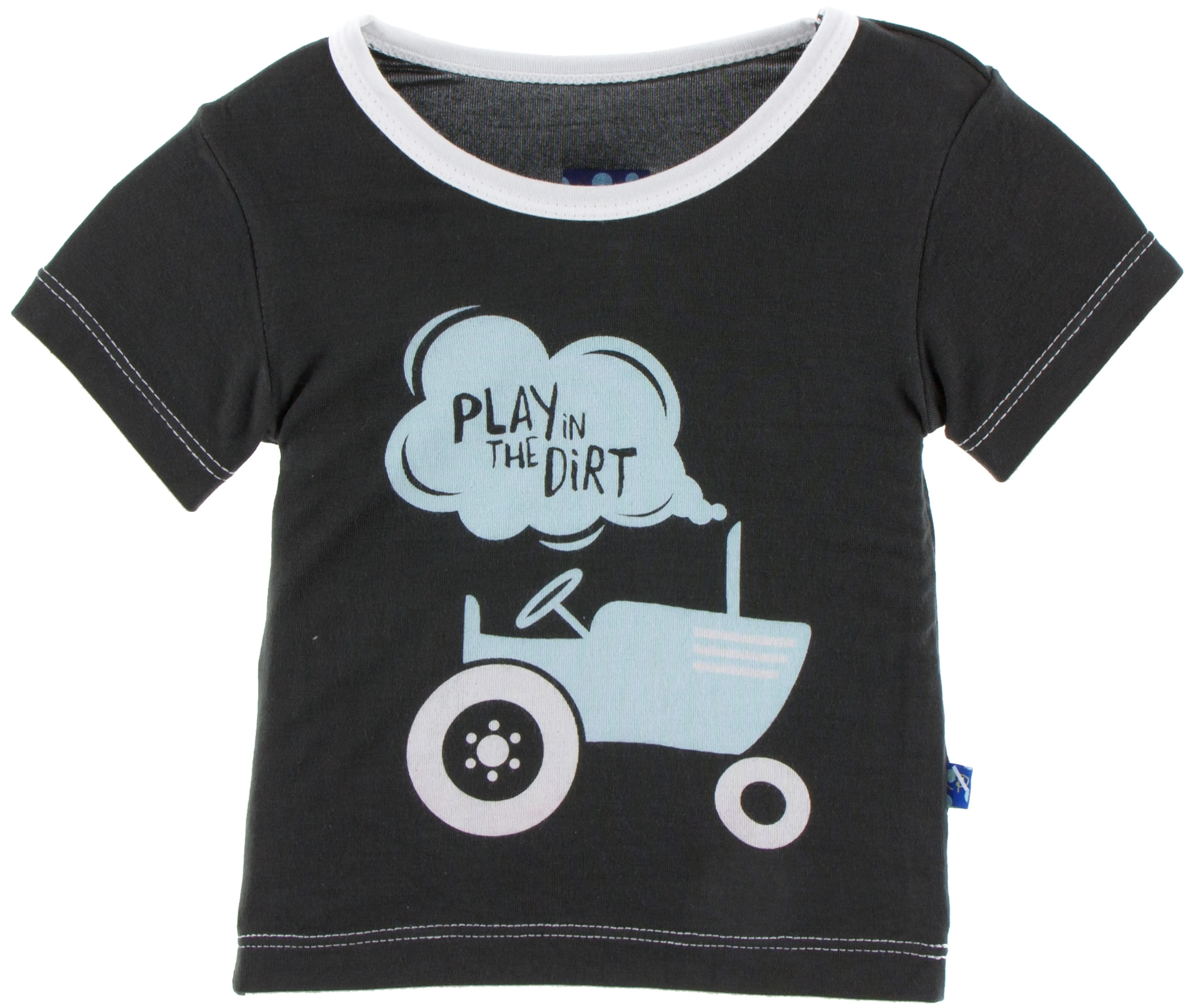 KicKee Pants Zebra Play in the Dirt Easy Fit Piece Print Tee