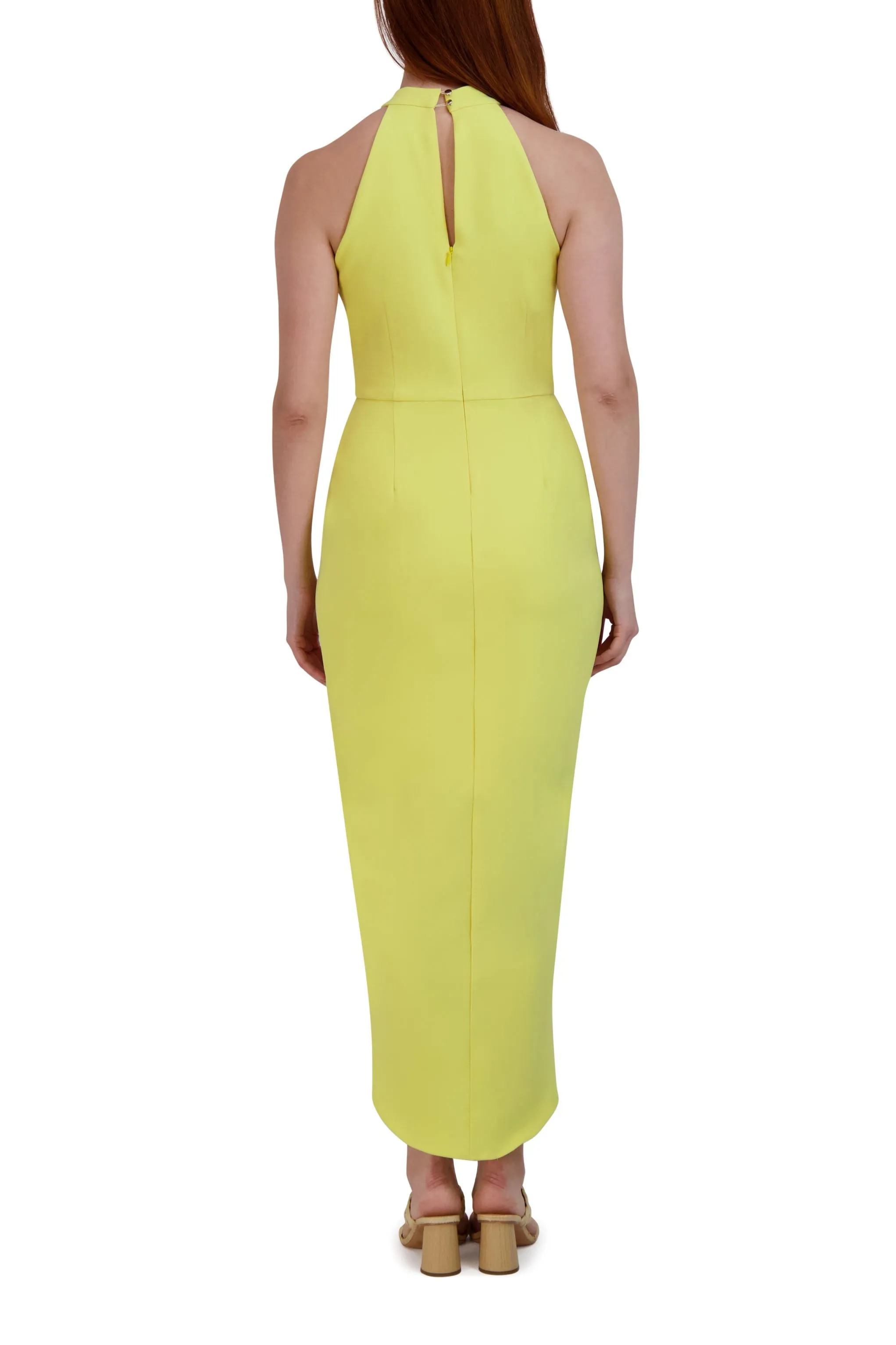 Knot Neck Tulip Hem Dress