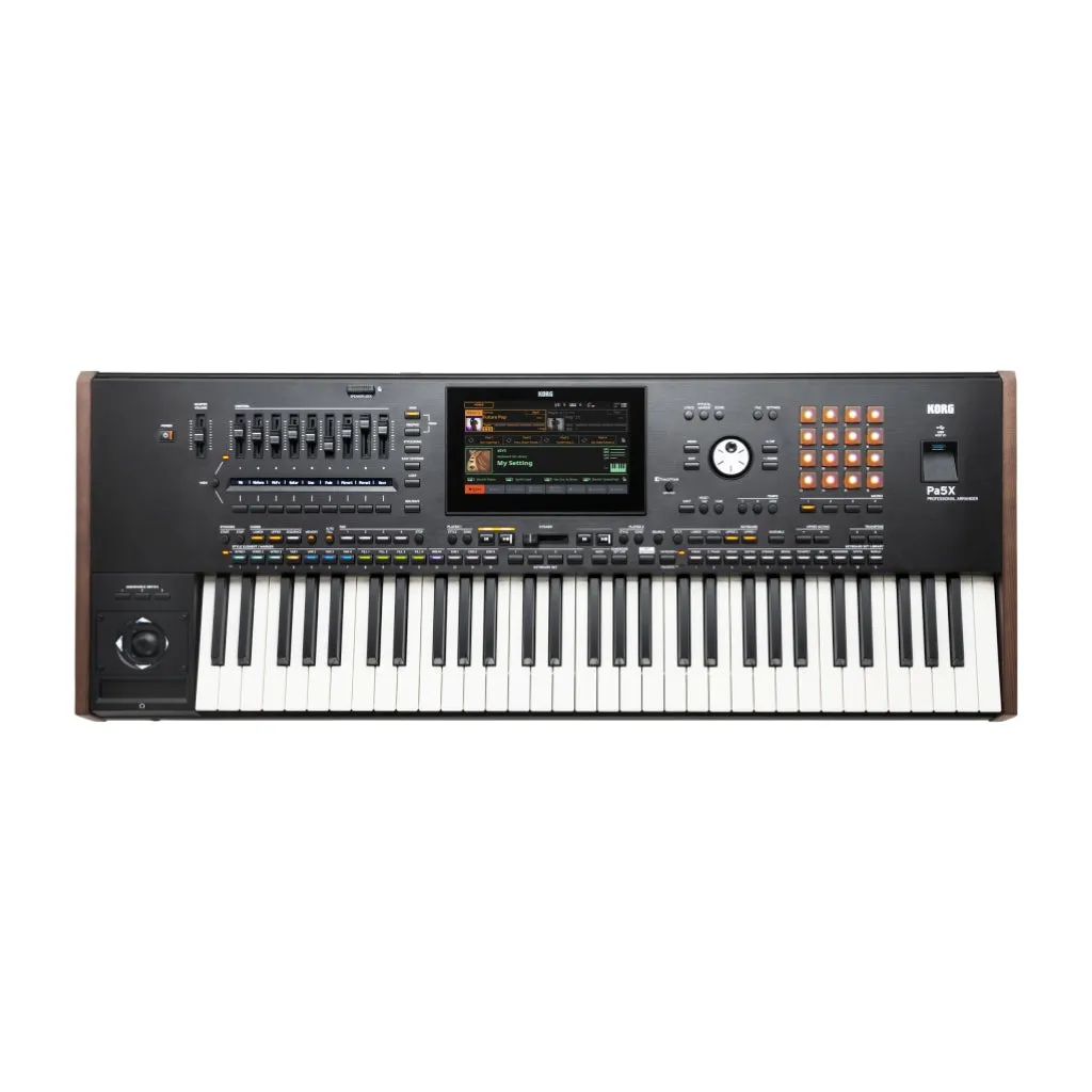 Korg PA5X-61 Professional Arranger Keyboard, 61 key