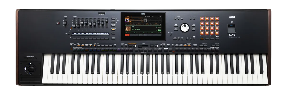 Korg Pa5x 76-Note Professional Arranger Keyboard