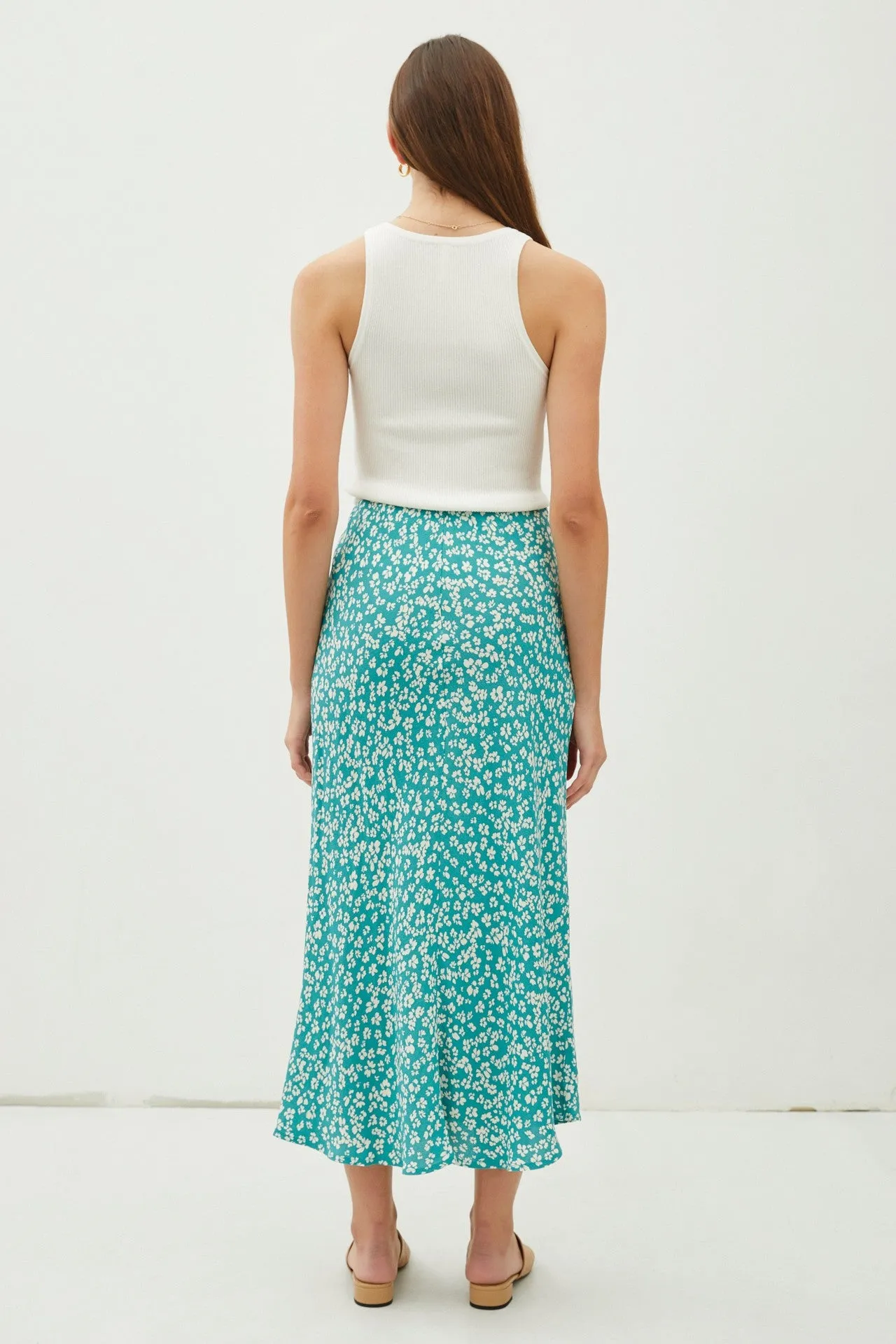 Lake Madigan Midi Skirt