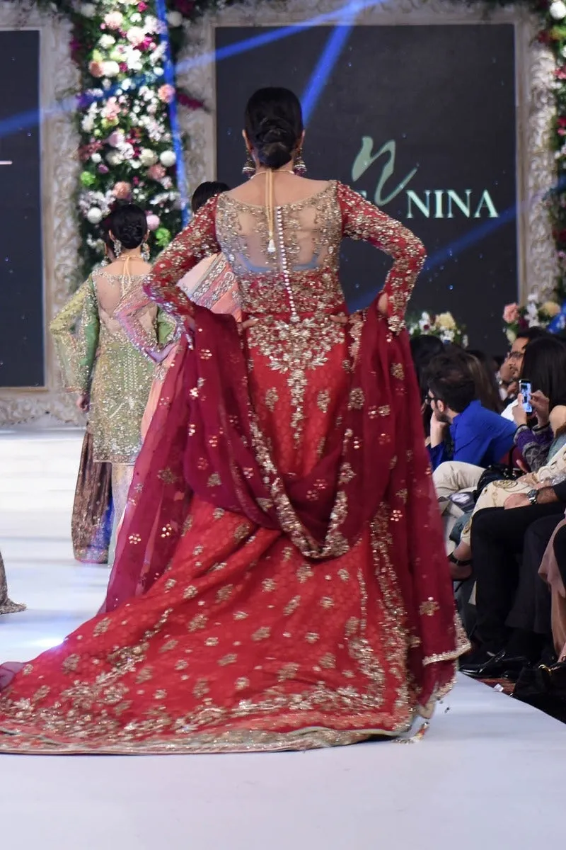 Latest Pakistani Bridal Lehnga for Wedding #C2086