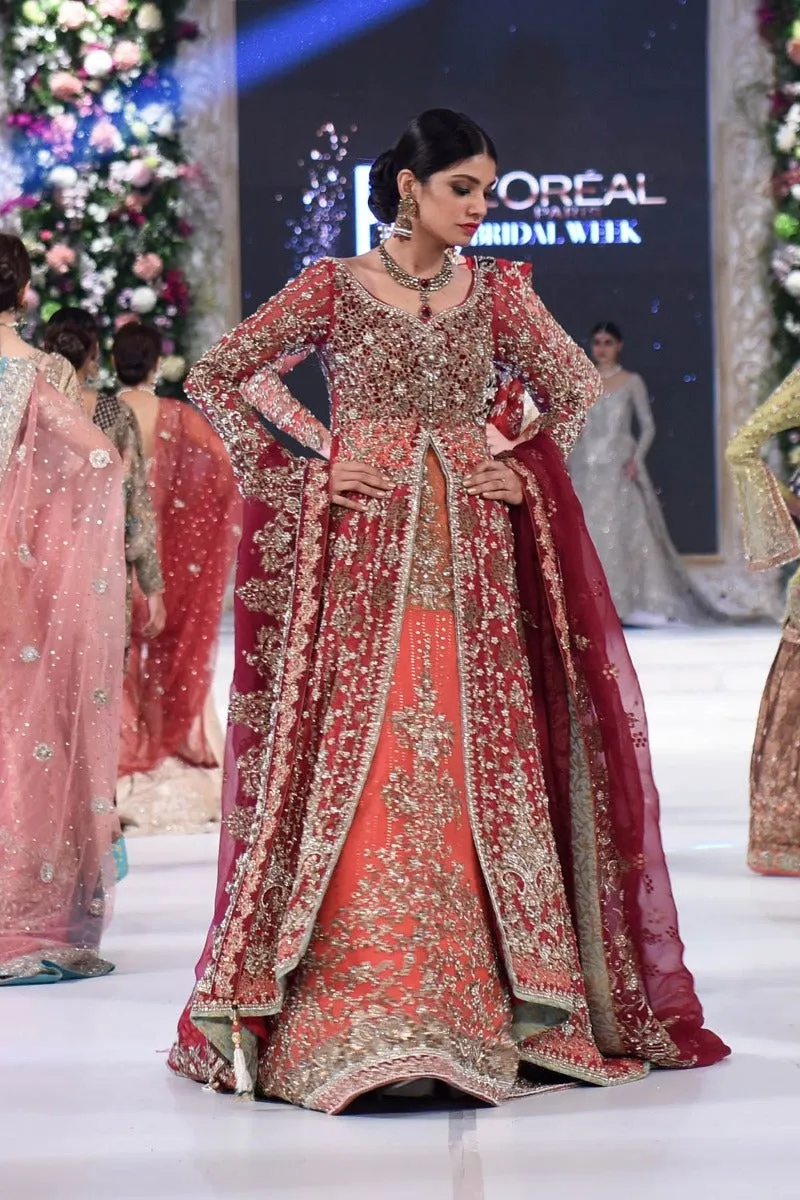 Latest Pakistani Bridal Lehnga for Wedding #C2086