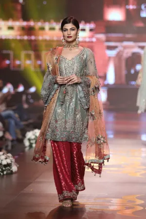 Latest Wedding Party Wear in Mint Green Color #Y2019