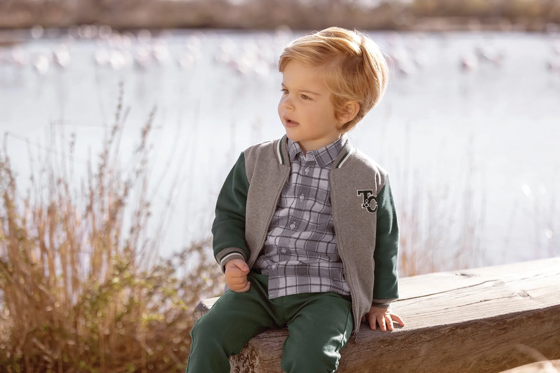 Light Grey Check Shirt