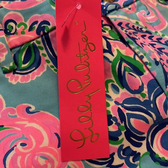 Lilly Pulitzer Callahan Stretch Short, Size 4