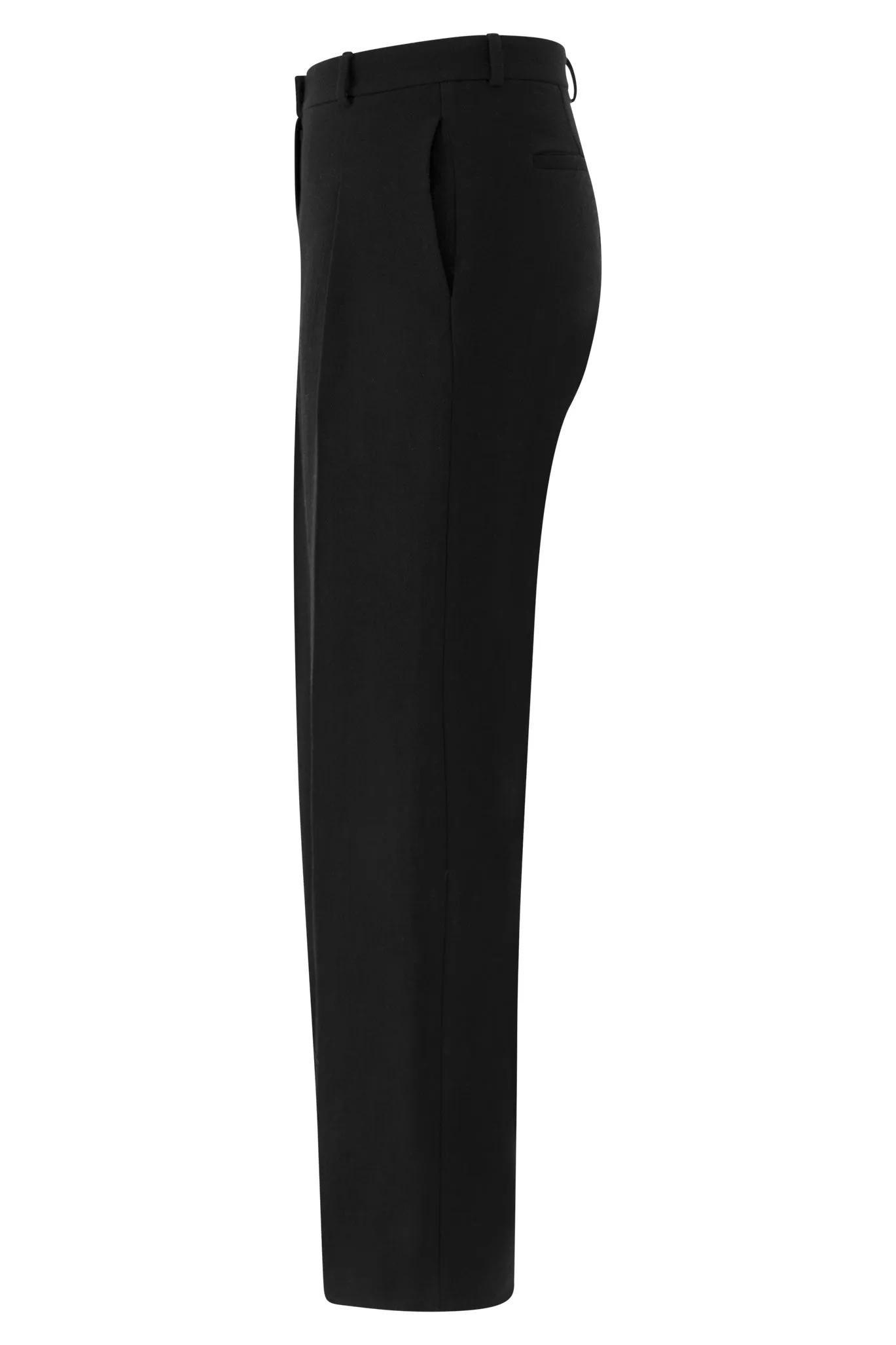 London Trousers in Onyx Black