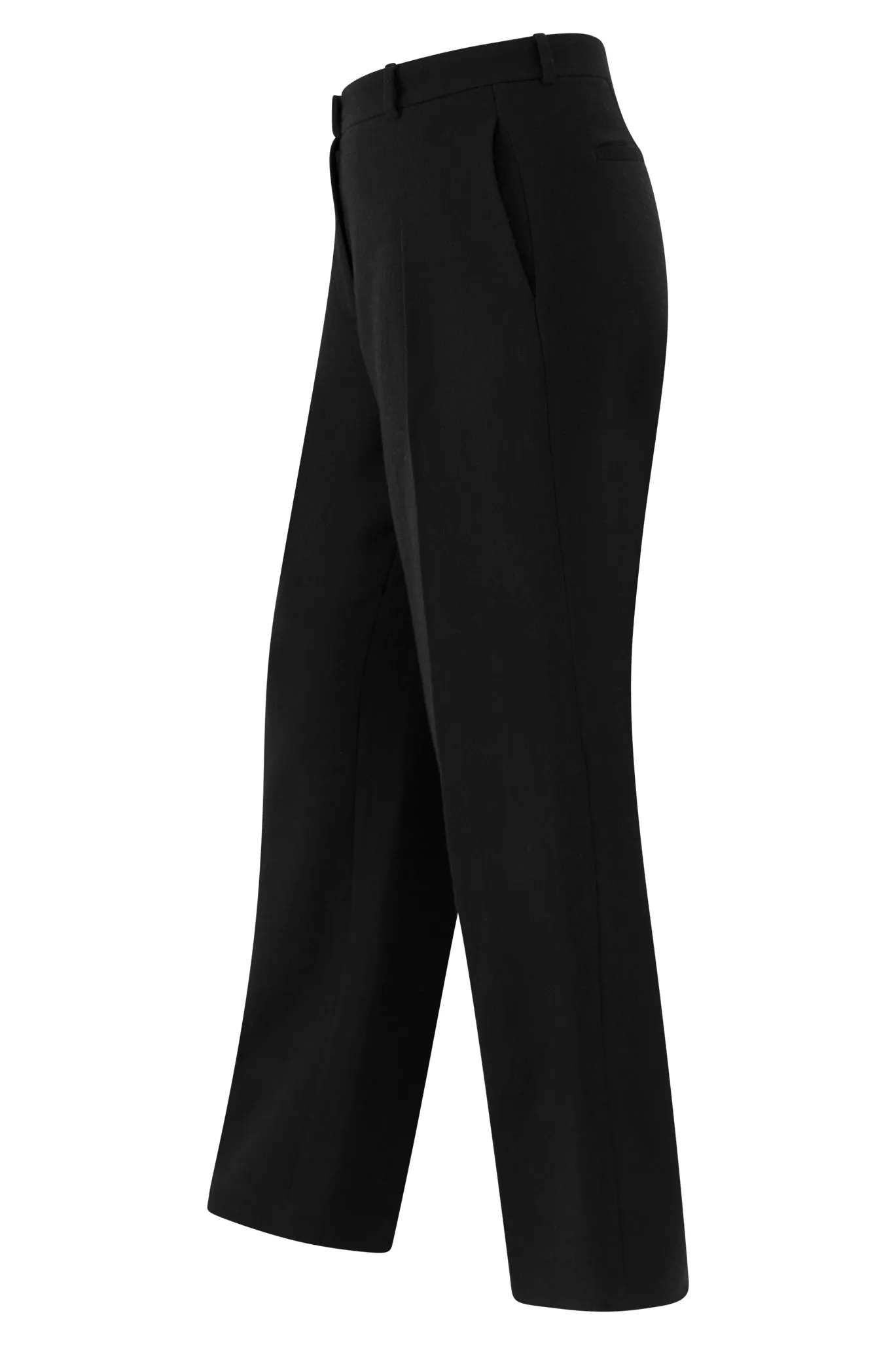 London Trousers in Onyx Black