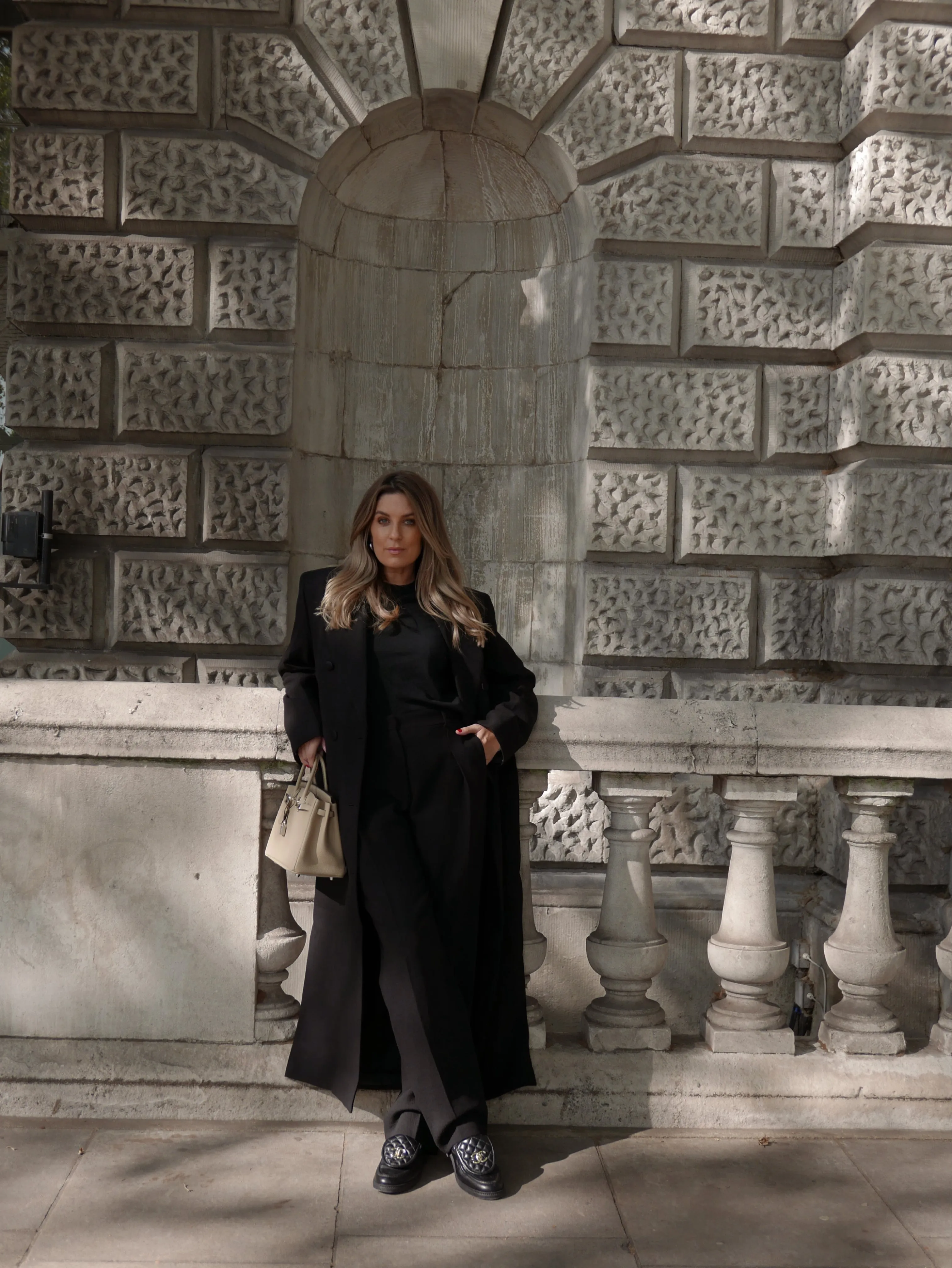 London Trousers in Onyx Black