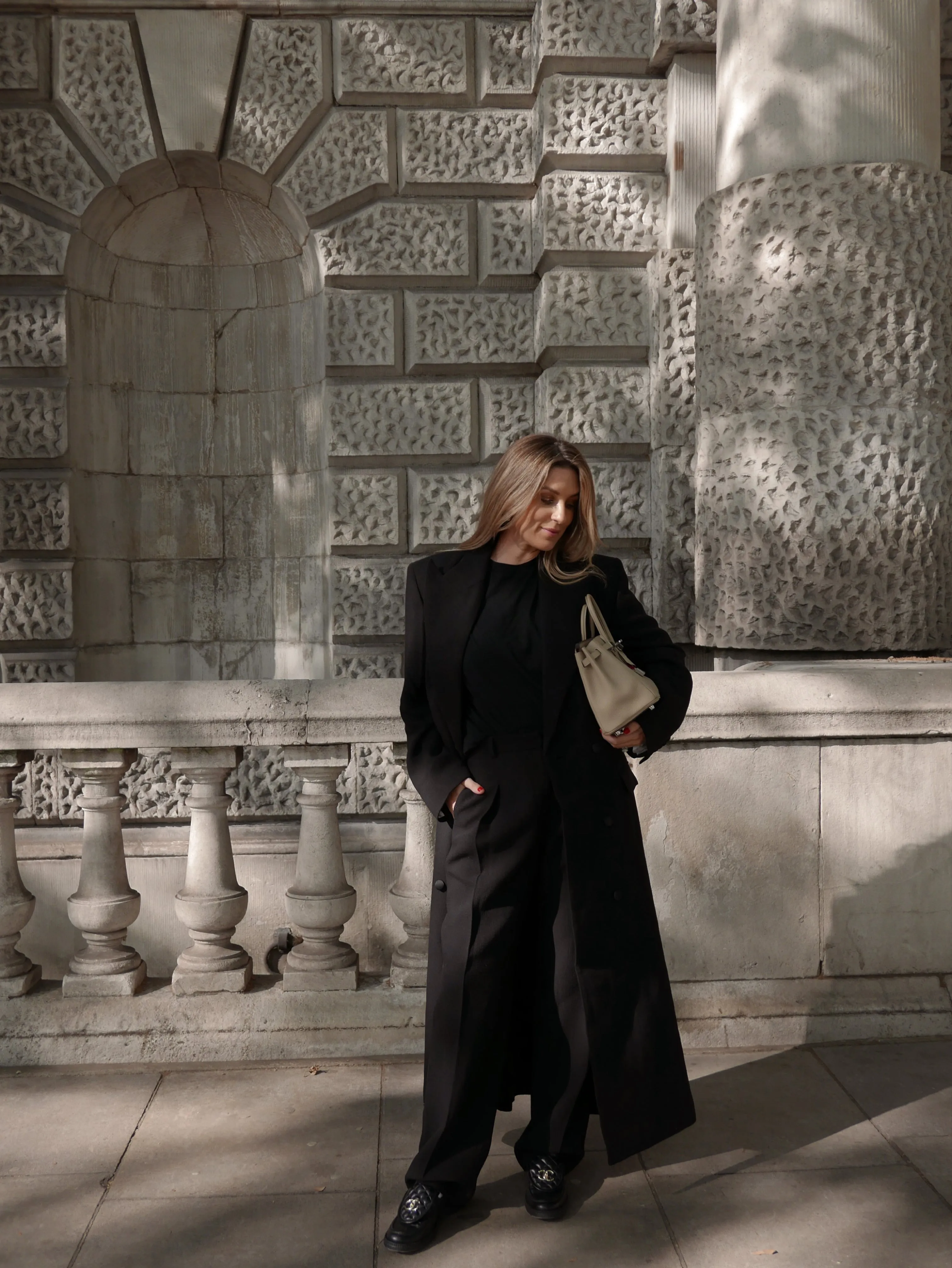 London Trousers in Onyx Black