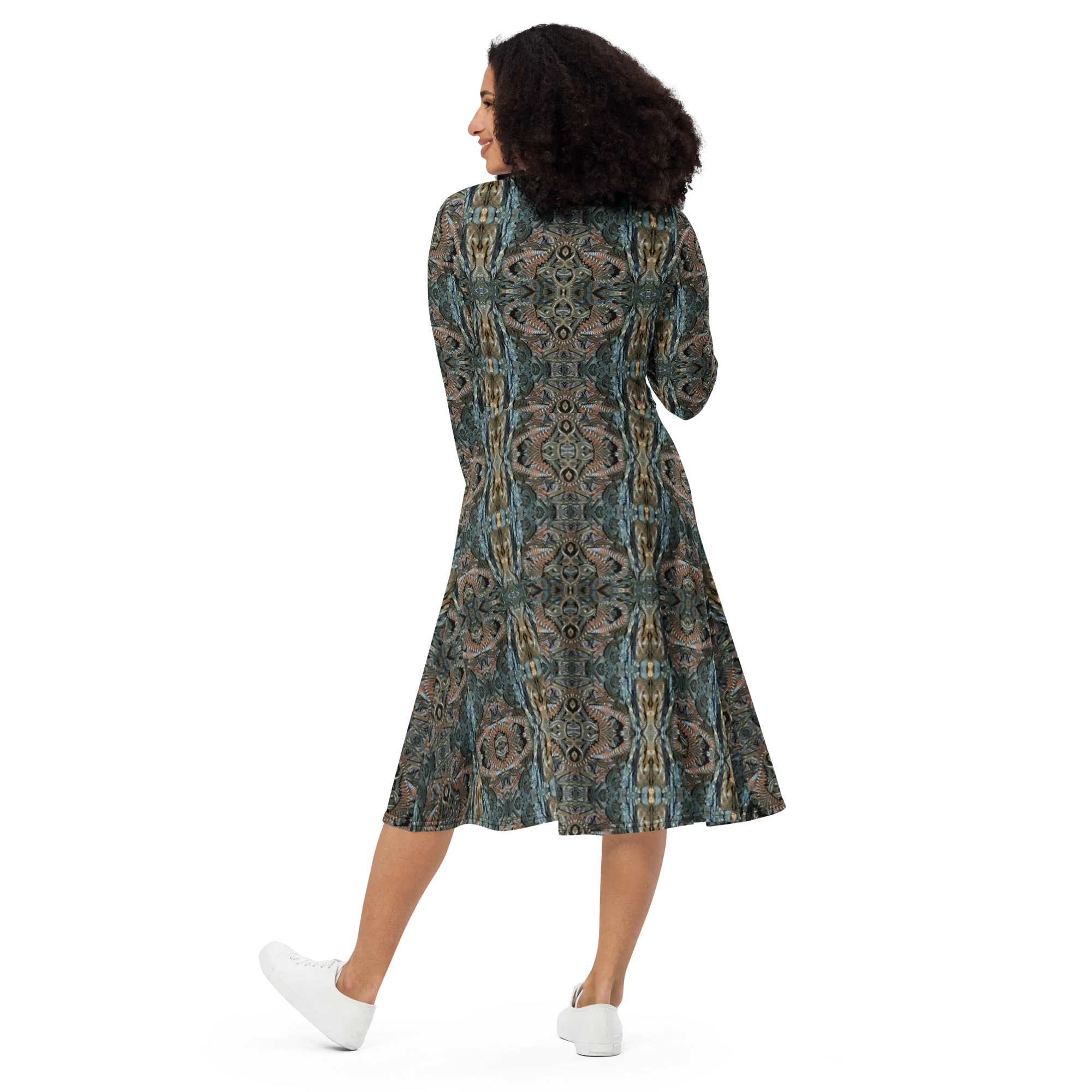 Long Sleeve Midi Dress (Her/Muliebris)(Grail Night Hoard Virtus 8.12) RJSTHS2022 RJS