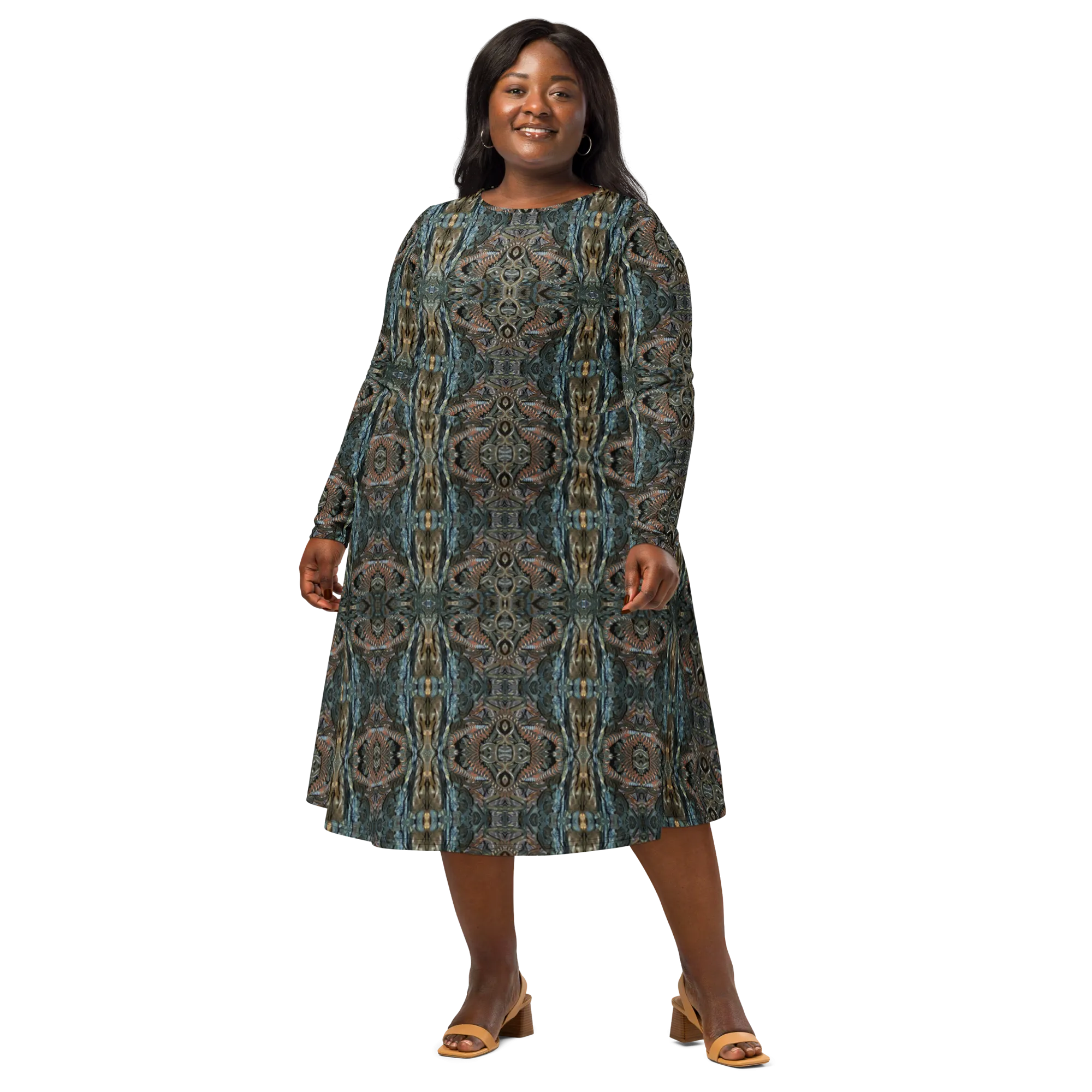 Long Sleeve Midi Dress (Her/Muliebris)(Grail Night Hoard Virtus 8.12) RJSTHS2022 RJS
