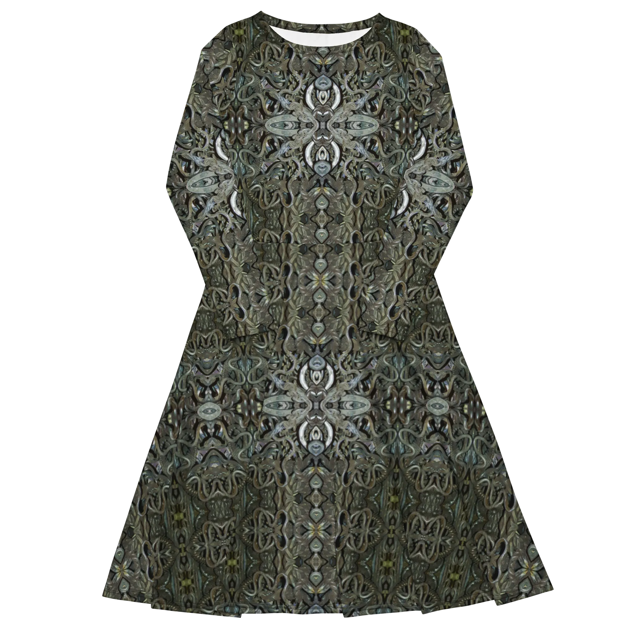 Long Sleeve Midi Dress (Her/Muliebris)(Grail Night Hoard Virtus 8.3) RJSTHS2022 RJS