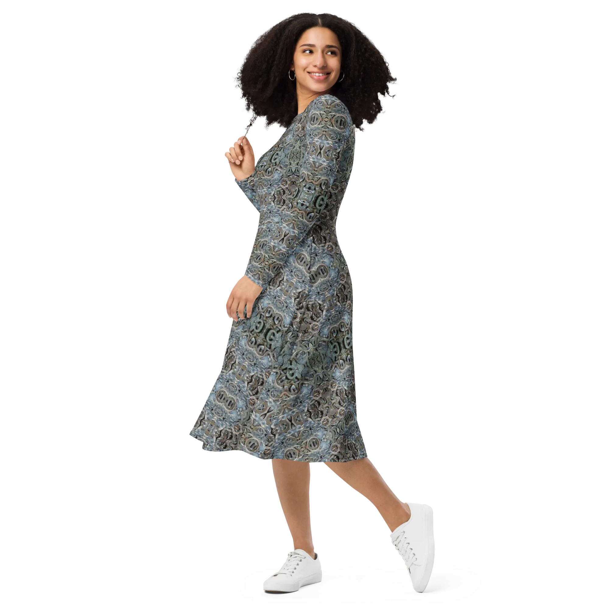 Long Sleeve Midi Dress (Her/Muliebris)(Grail Night Hoard Virtus 8.9) RJSTHS2022 RJS