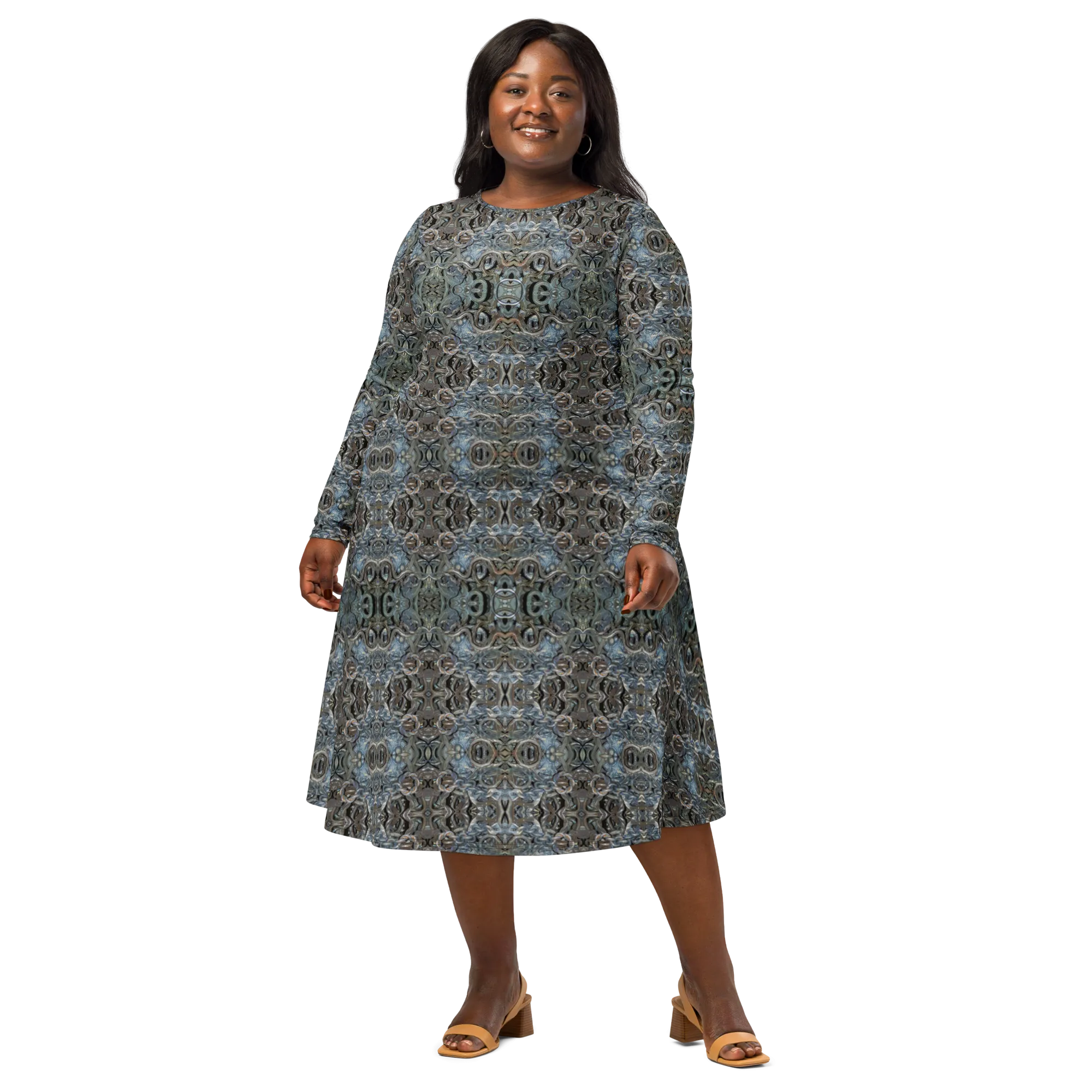 Long Sleeve Midi Dress (Her/Muliebris)(Grail Night Hoard Virtus 8.9) RJSTHS2022 RJS