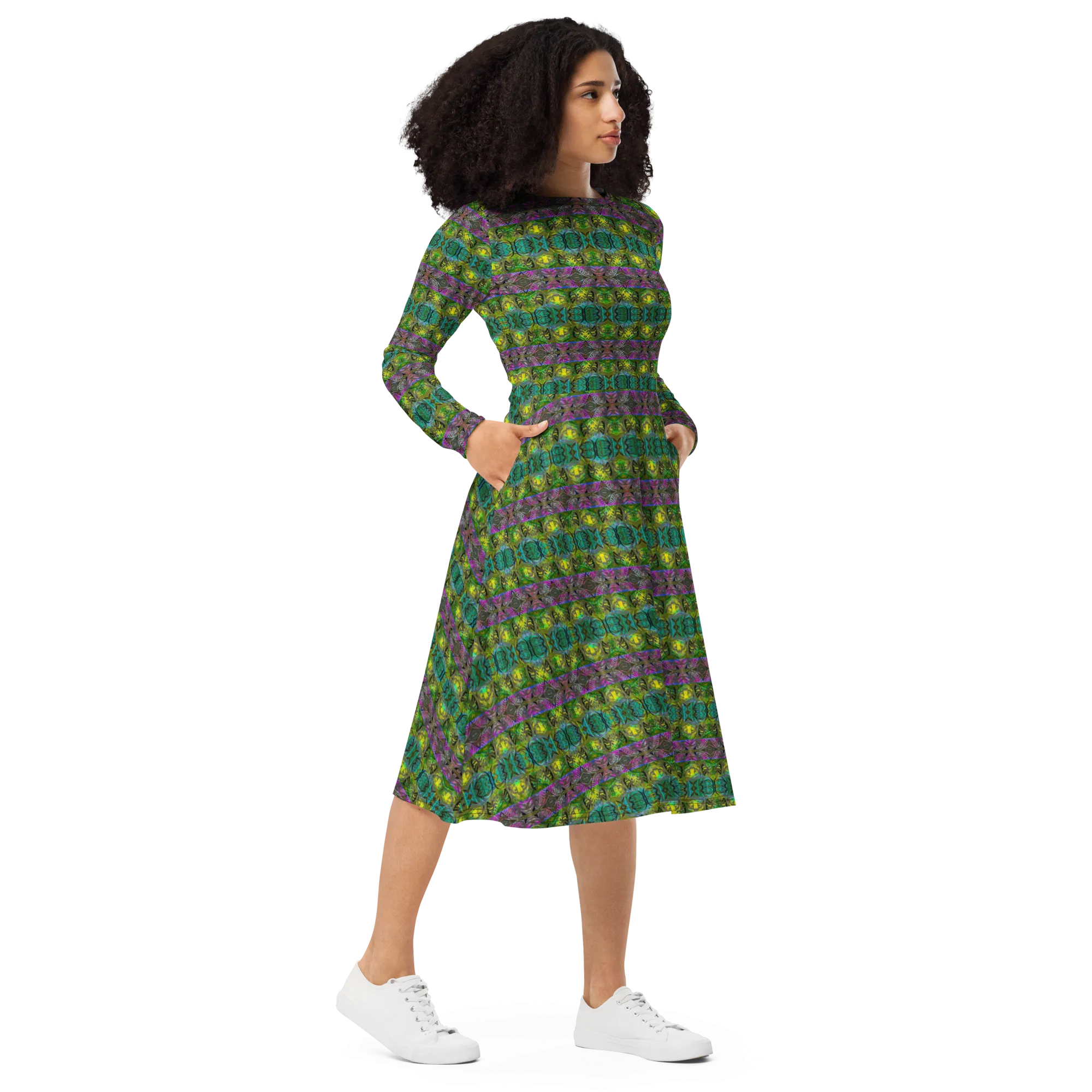 Long Sleeve Midi Dress (Her/Muliebris)(Pure Candy RJSTH@Alchemic) RJSTHS2022 RJS
