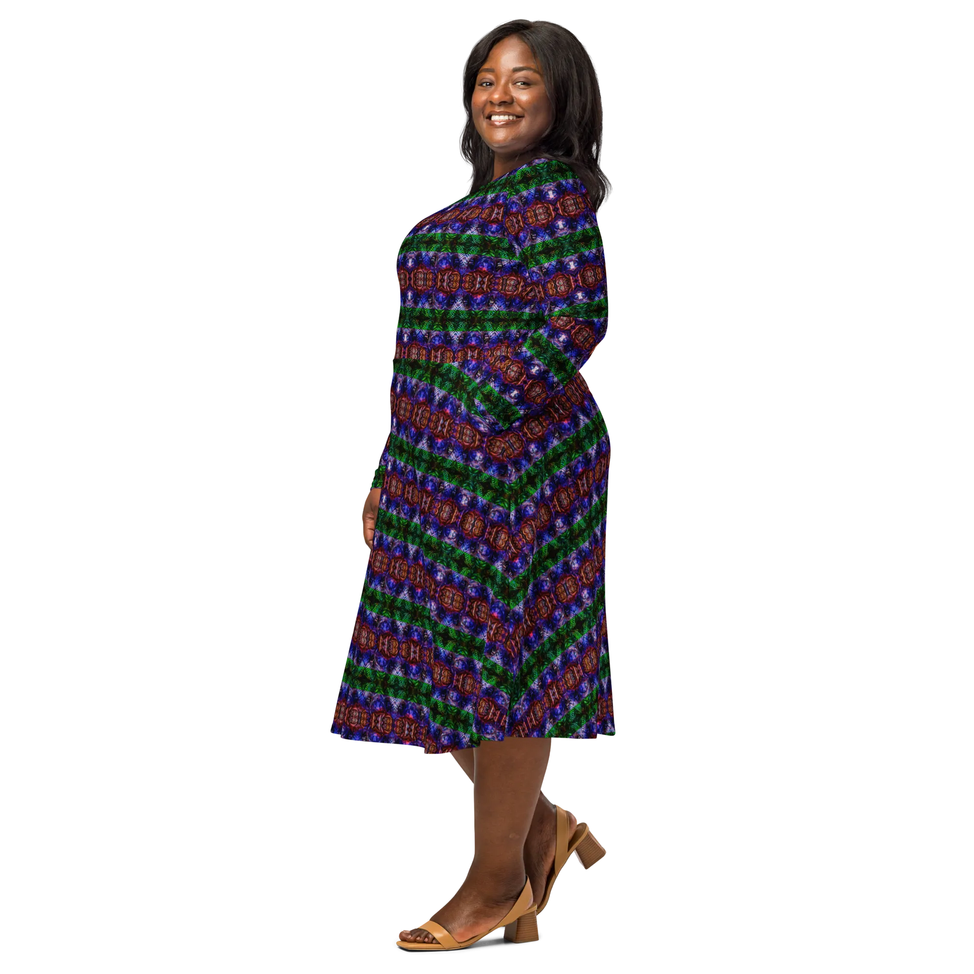 Long Sleeve Midi Dress (Her/Muliebris)(Pure Candy RJSTH@Alchemic) RJSTHS2022 RJS