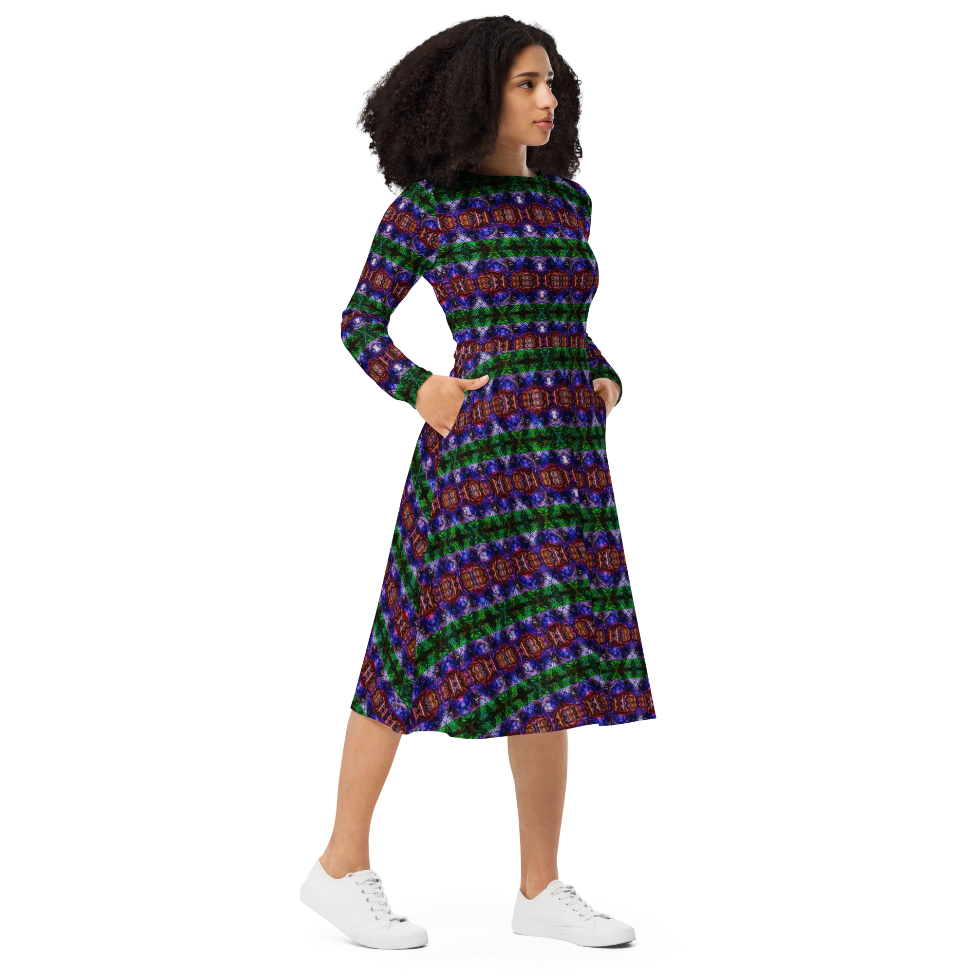 Long Sleeve Midi Dress (Her/Muliebris)(Pure Candy RJSTH@Alchemic) RJSTHS2022 RJS