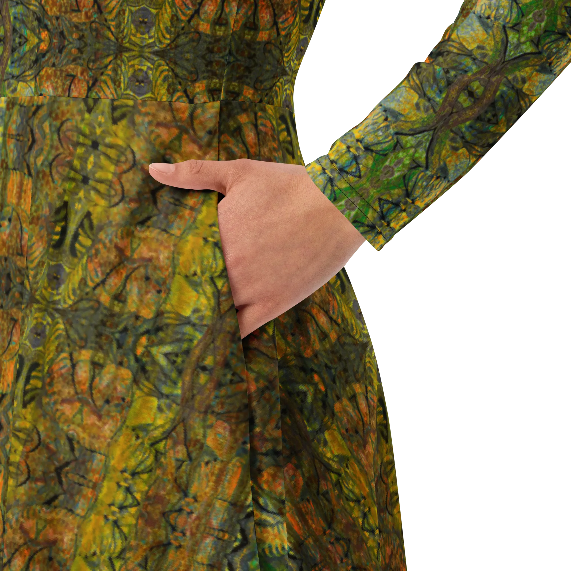 Long Sleeve Midi Dress (Her/Muliebris)(Pure Candy RJSTH@Alchemic) RJSTHS2022 RJS