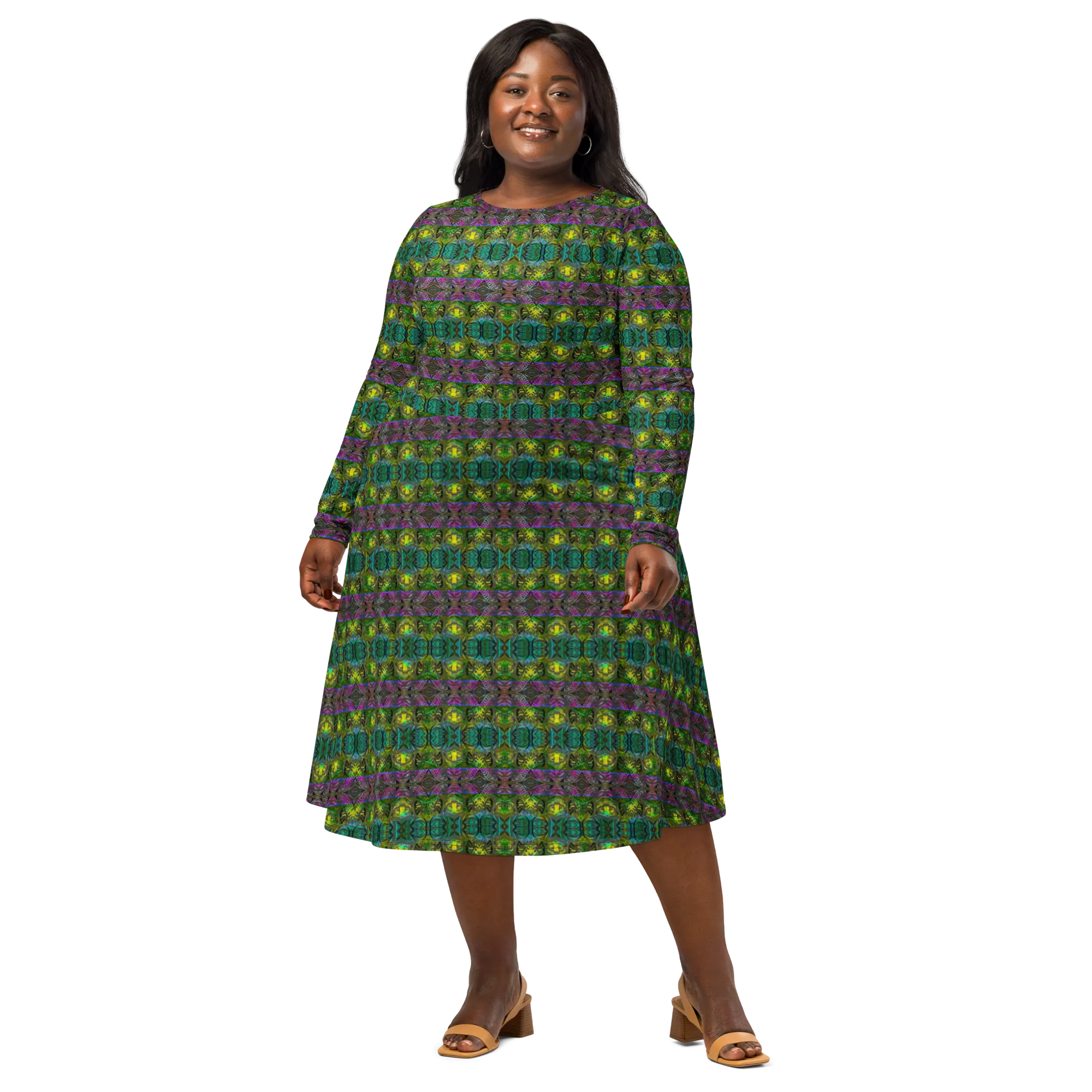 Long Sleeve Midi Dress (Her/Muliebris)(Pure Candy RJSTH@Alchemic) RJSTHS2022 RJS