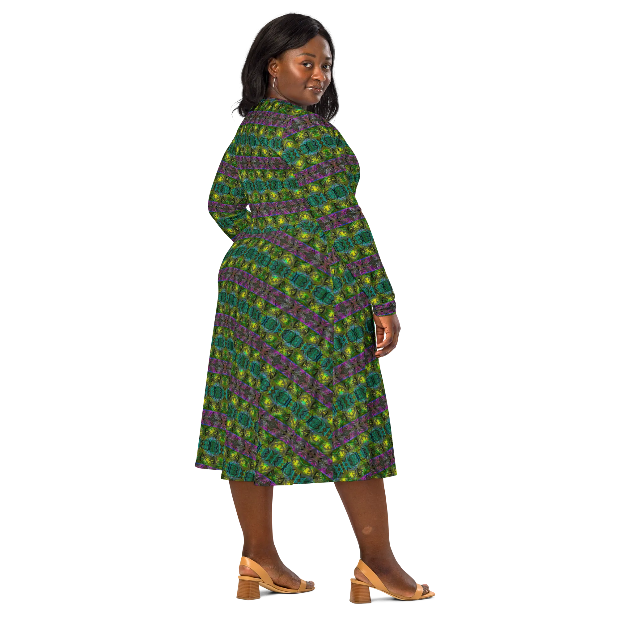 Long Sleeve Midi Dress (Her/Muliebris)(Pure Candy RJSTH@Alchemic) RJSTHS2022 RJS