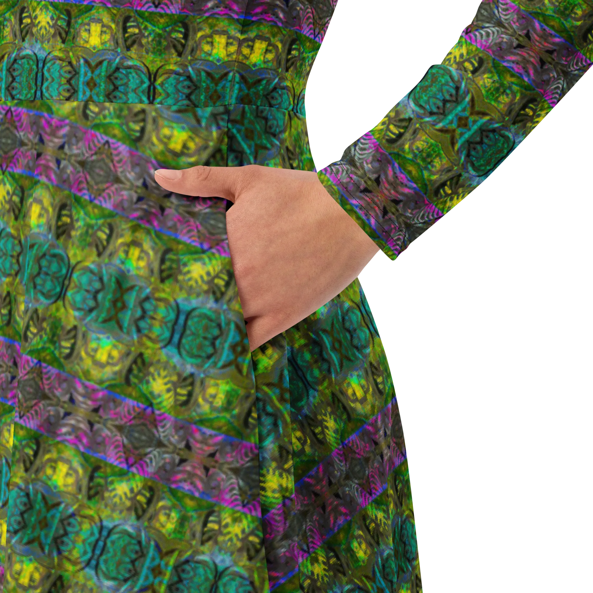 Long Sleeve Midi Dress (Her/Muliebris)(Pure Candy RJSTH@Alchemic) RJSTHS2022 RJS