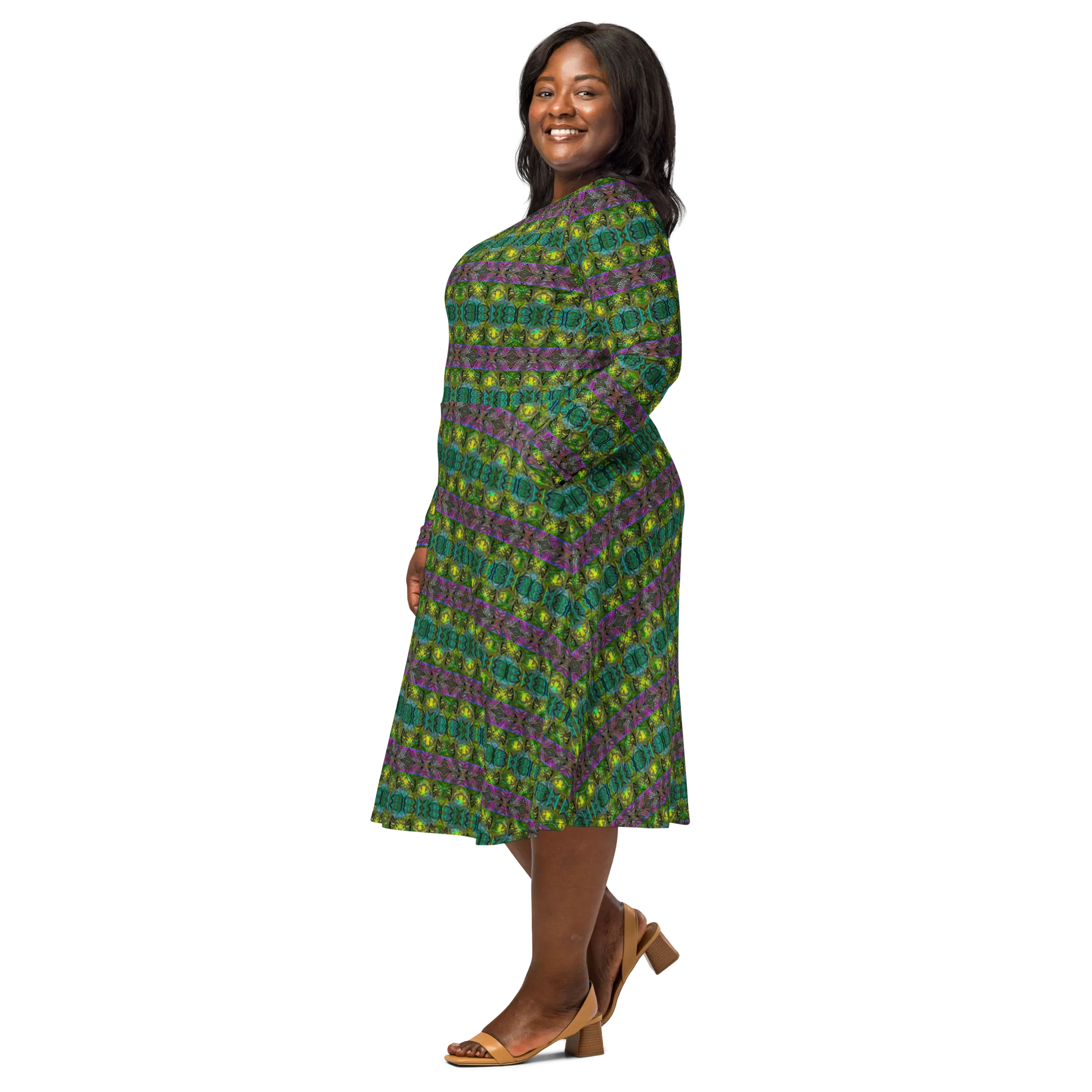 Long Sleeve Midi Dress (Her/Muliebris)(Pure Candy RJSTH@Alchemic) RJSTHS2022 RJS