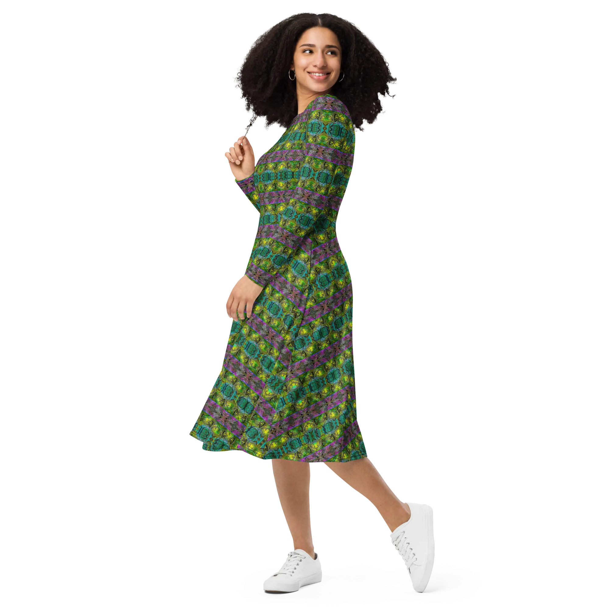 Long Sleeve Midi Dress (Her/Muliebris)(Pure Candy RJSTH@Alchemic) RJSTHS2022 RJS