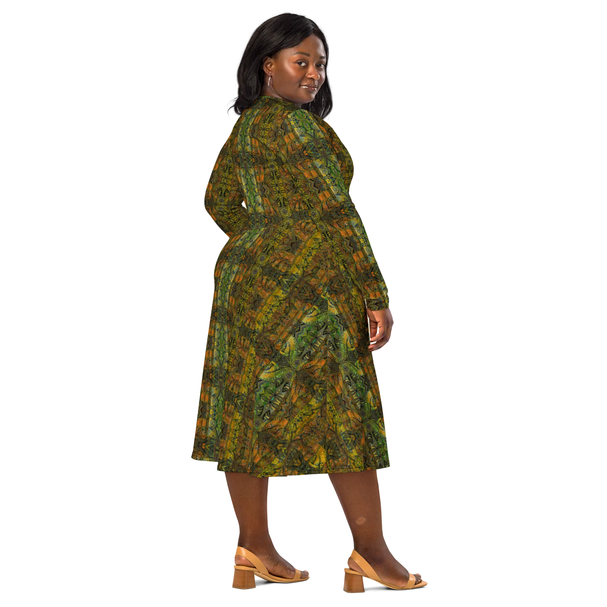 Long Sleeve Midi Dress (Her/Muliebris)(Pure Candy RJSTH@Alchemic) RJSTHS2022 RJS