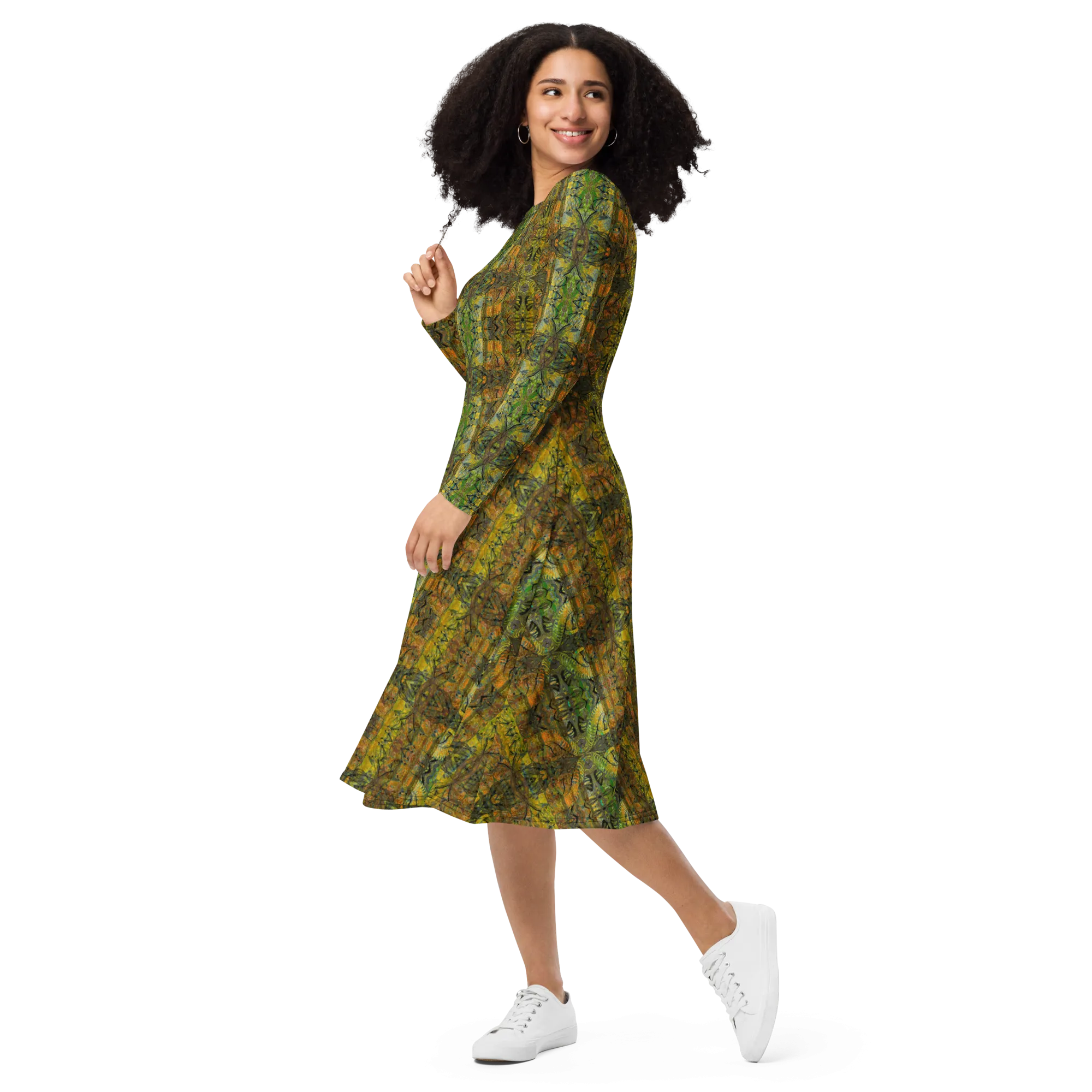 Long Sleeve Midi Dress (Her/Muliebris)(Pure Candy RJSTH@Alchemic) RJSTHS2022 RJS