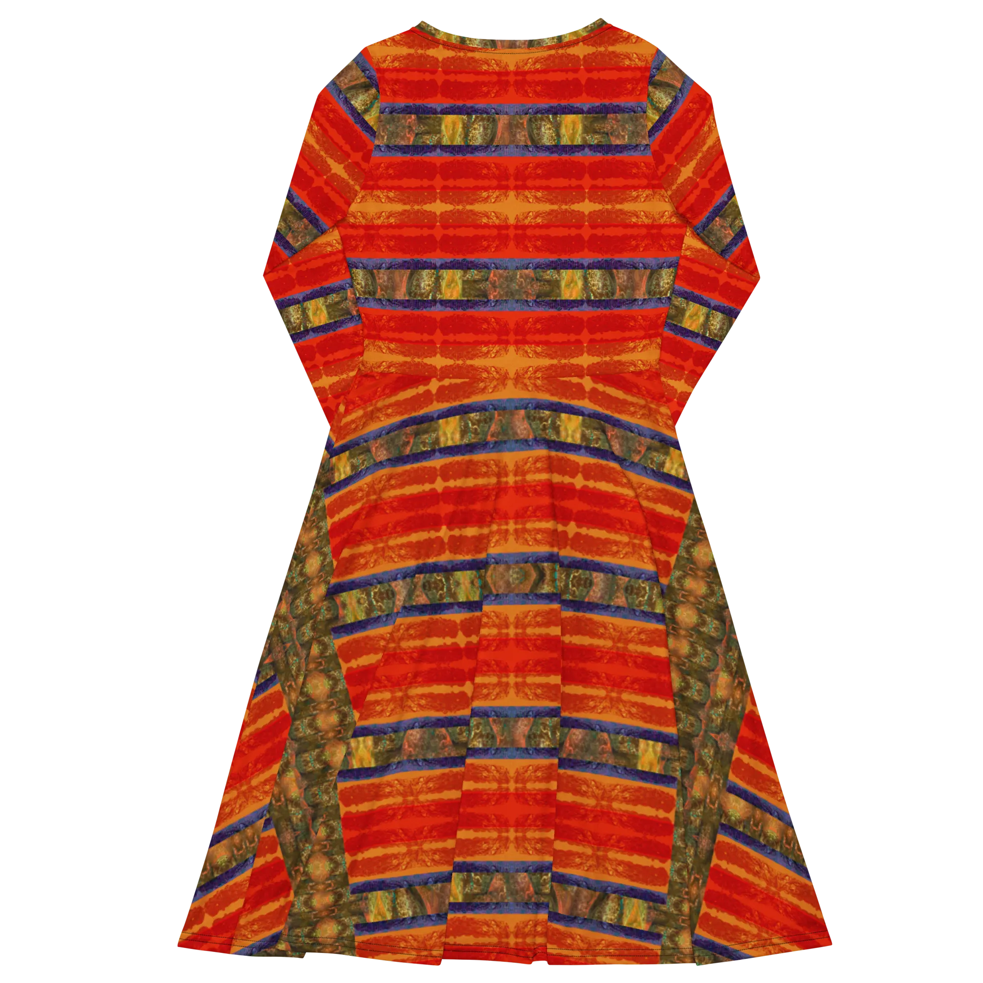 Long Sleeve Midi Dress (Her/Muliebris)(Rind#6 Rind Link) RJSTH@Fabric#6 RJSTHS2022 RJS