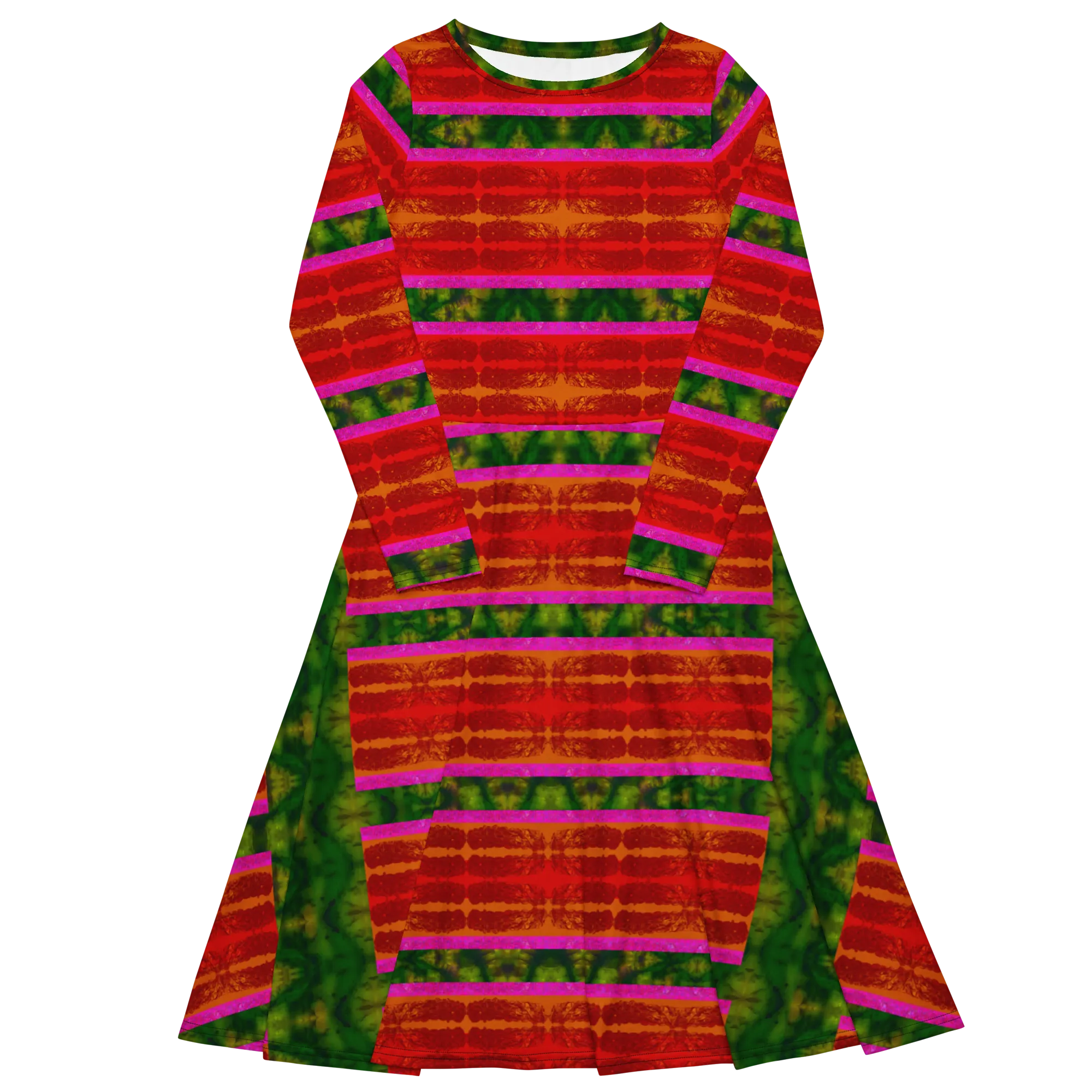Long Sleeve Midi Dress (Her/Muliebris)(Rind#7 Rind Link) RJSTH@Fabric#7 RJSTHS2022 RJS